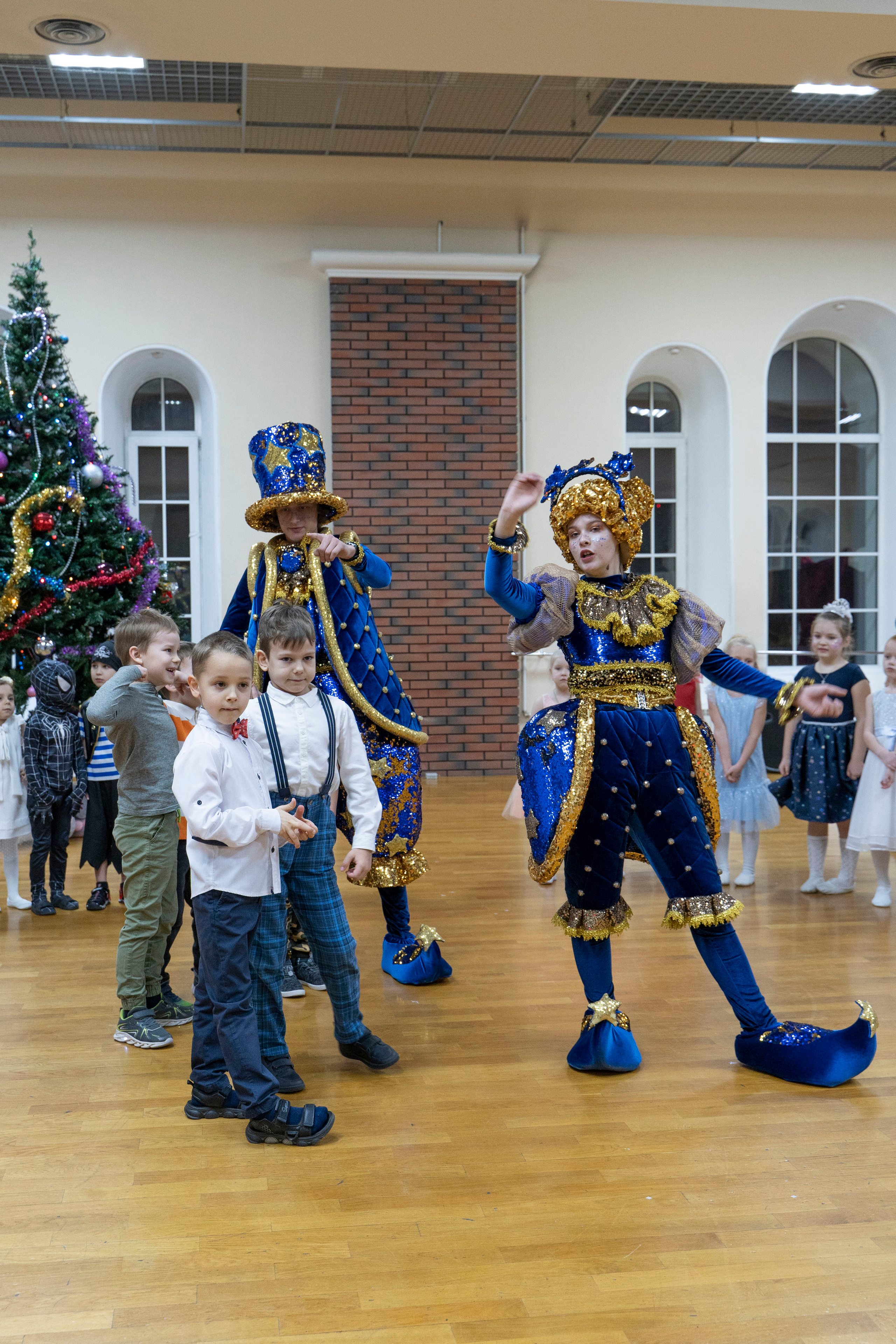 Новогодний праздник детского театра танца. Фотограф в Санкт-Петербурге, фотодни в СПБ