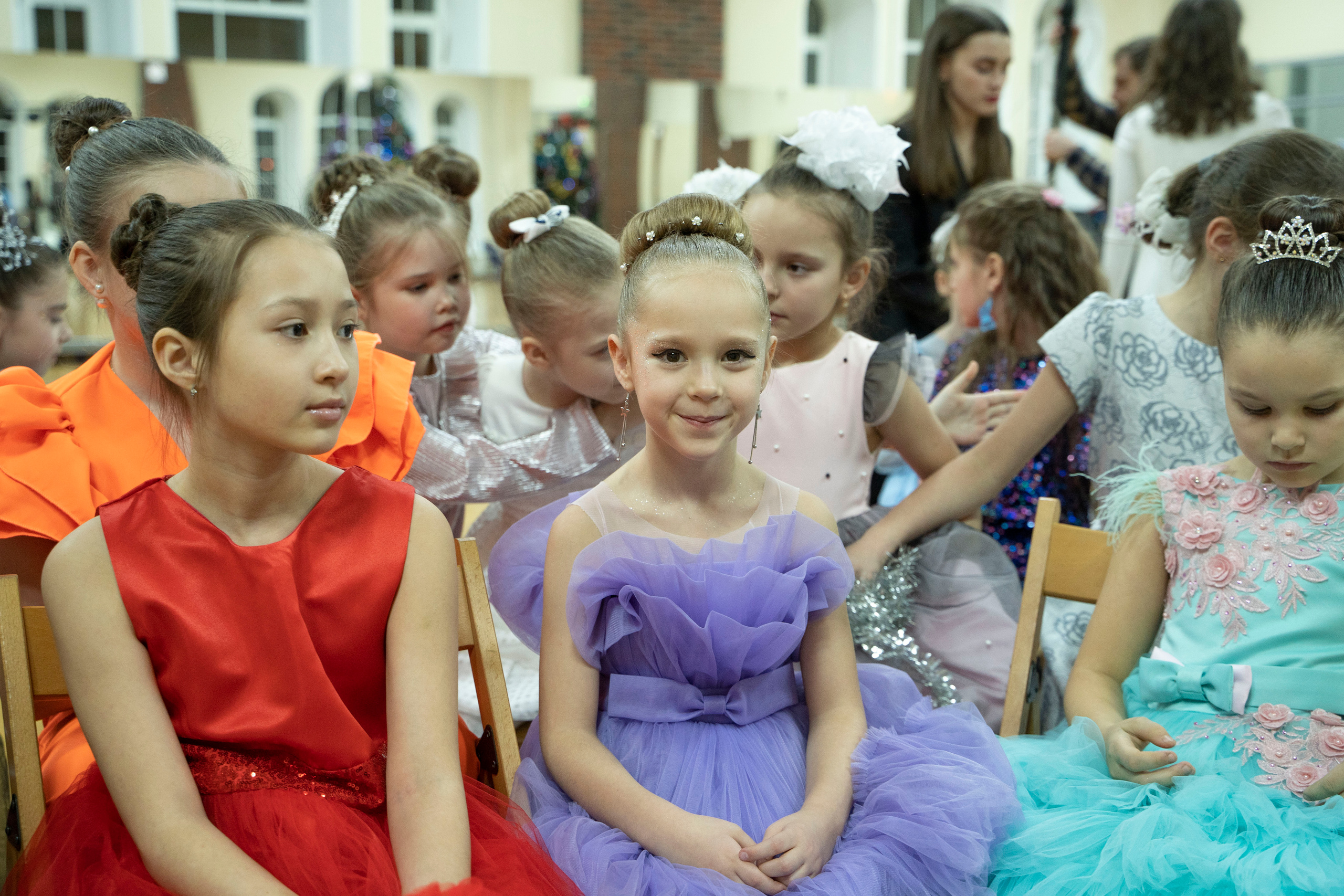 Новогодний праздник детского театра танца. Фотограф в Санкт-Петербурге, фотодни в СПБ