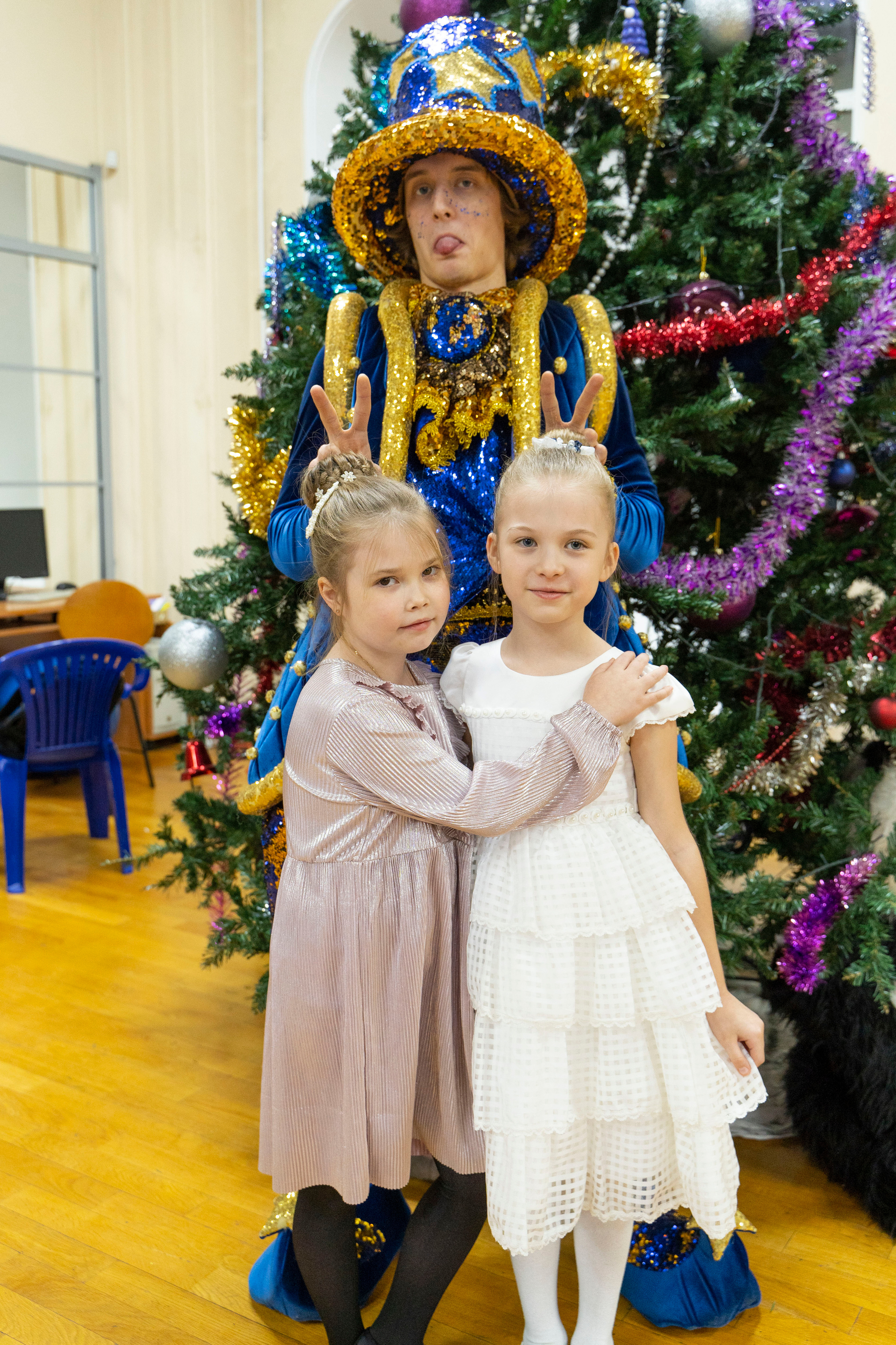 Новогодний праздник детского театра танца. Фотограф в Санкт-Петербурге, фотодни в СПБ