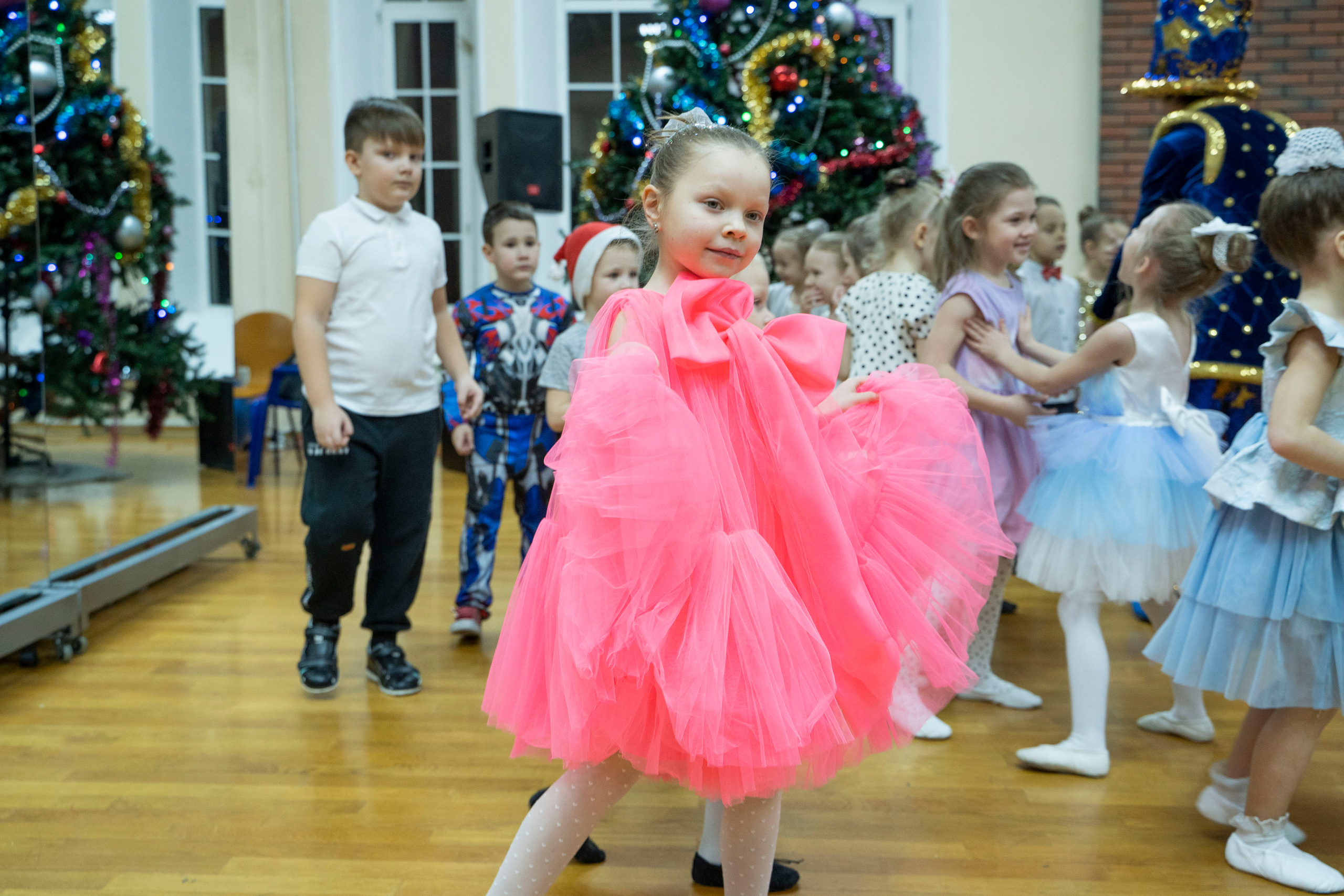 Новогодний праздник детского театра танца. Фотограф в Санкт-Петербурге, фотодни в СПБ