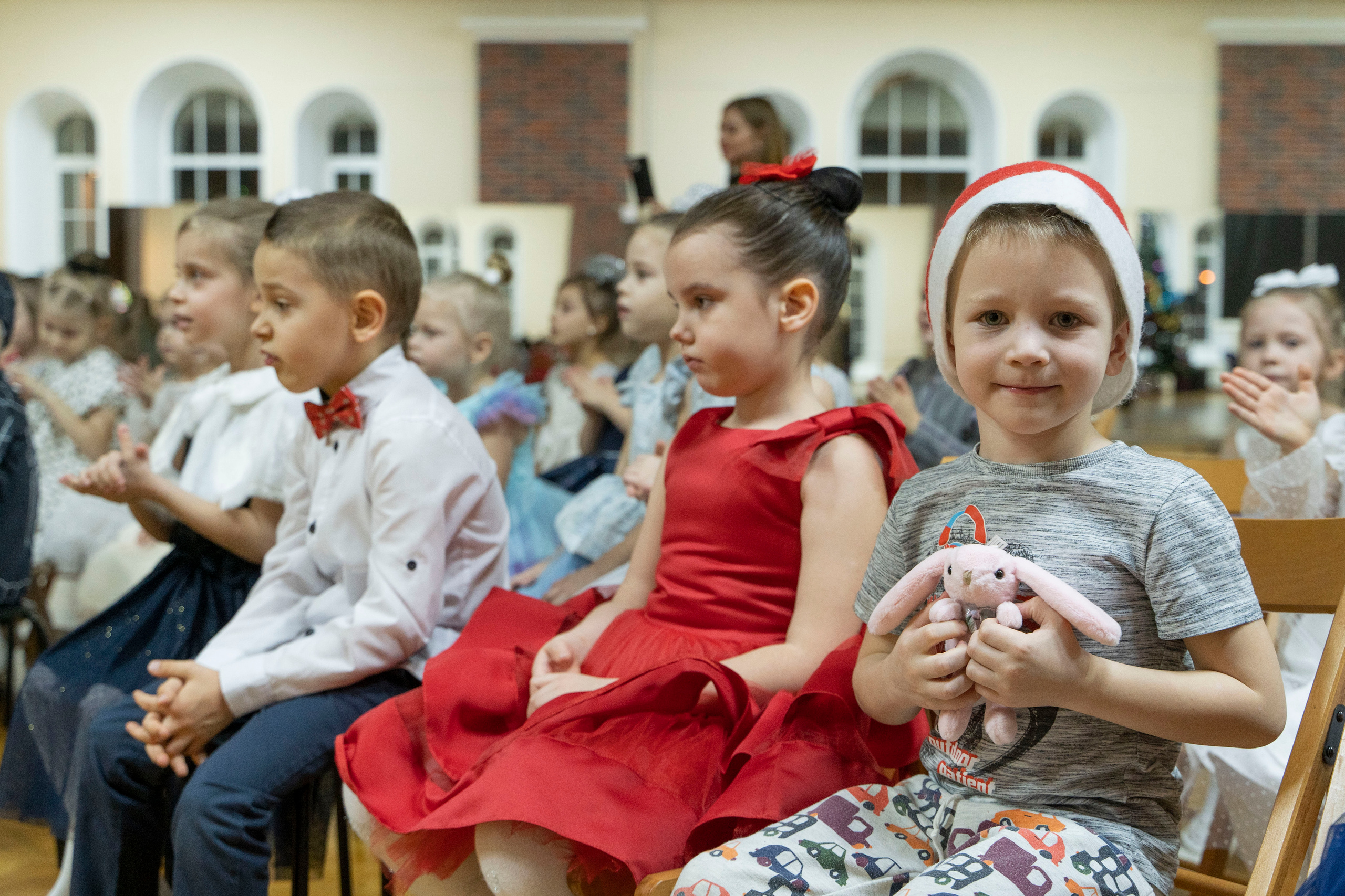 Новогодний праздник детского театра танца. Фотограф в Санкт-Петербурге, фотодни в СПБ