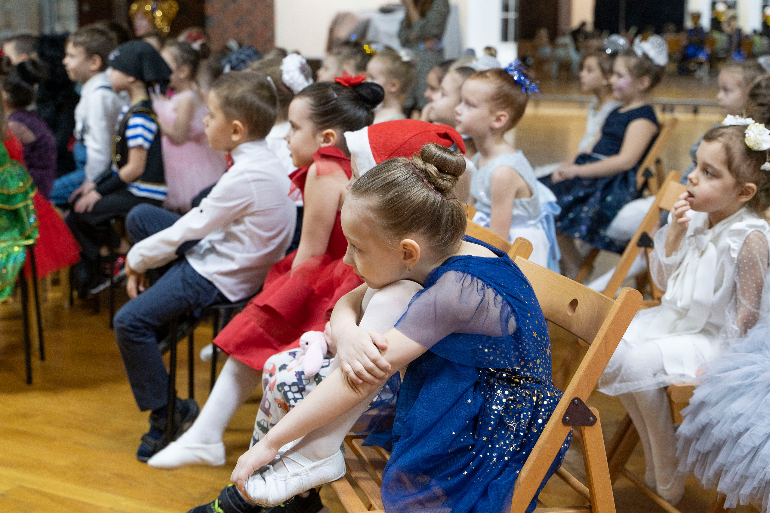 Новогодний праздник детского театра танца. Фотограф в Санкт-Петербурге, фотодни в СПБ