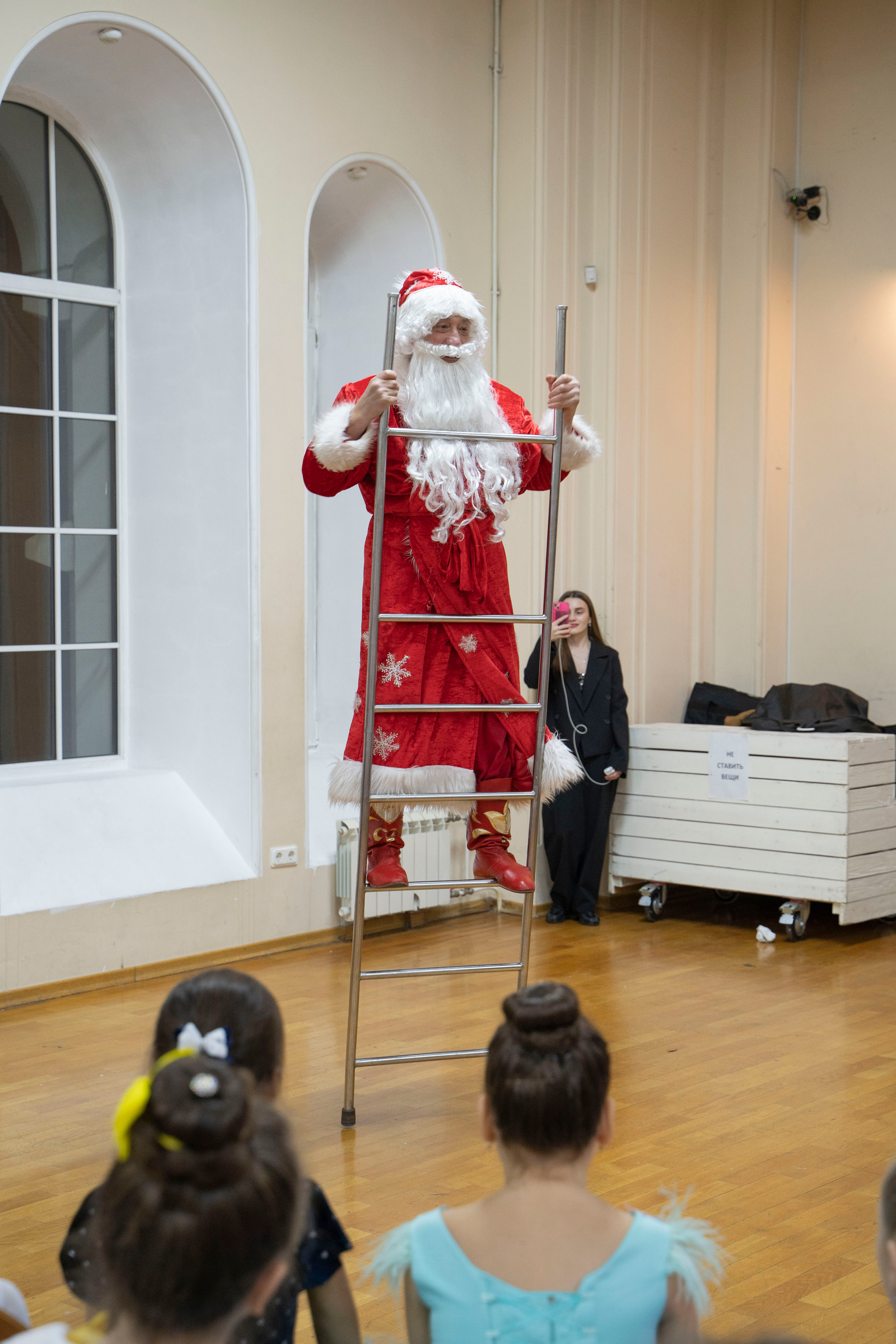 Новогодний праздник детского театра танца. Фотограф в Санкт-Петербурге, фотодни в СПБ