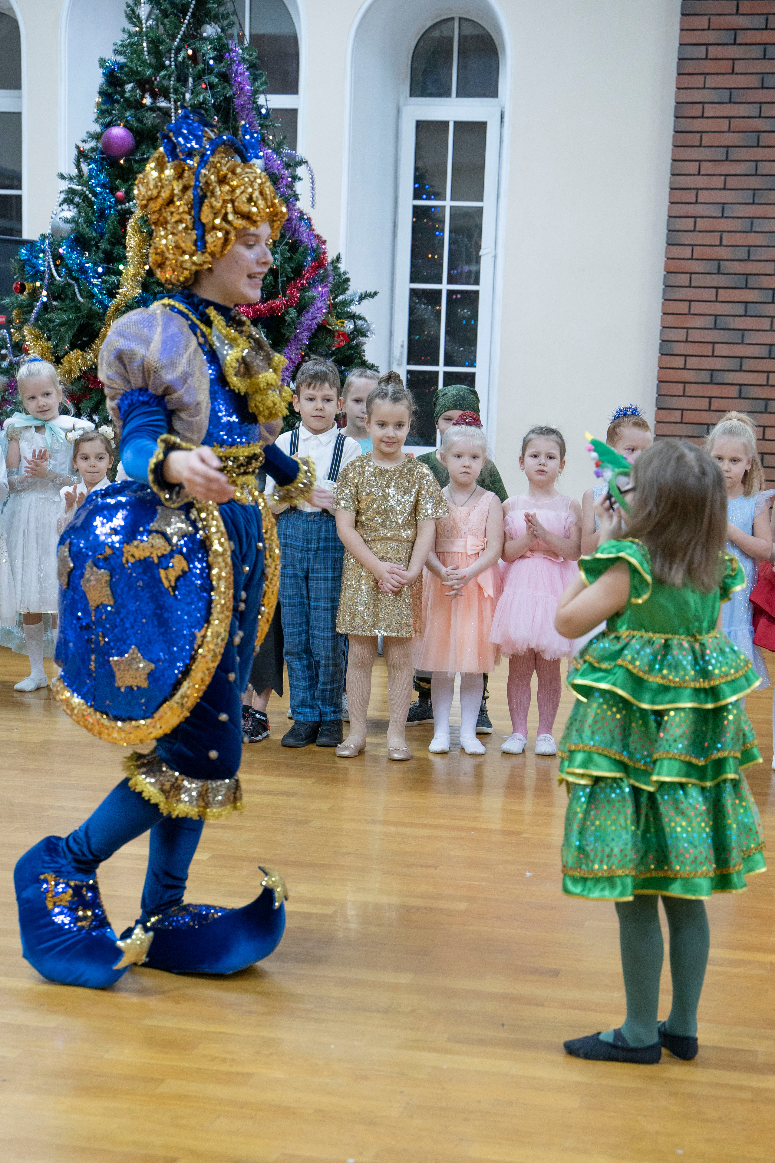 Новогодний праздник детского театра танца. Фотограф в Санкт-Петербурге, фотодни в СПБ