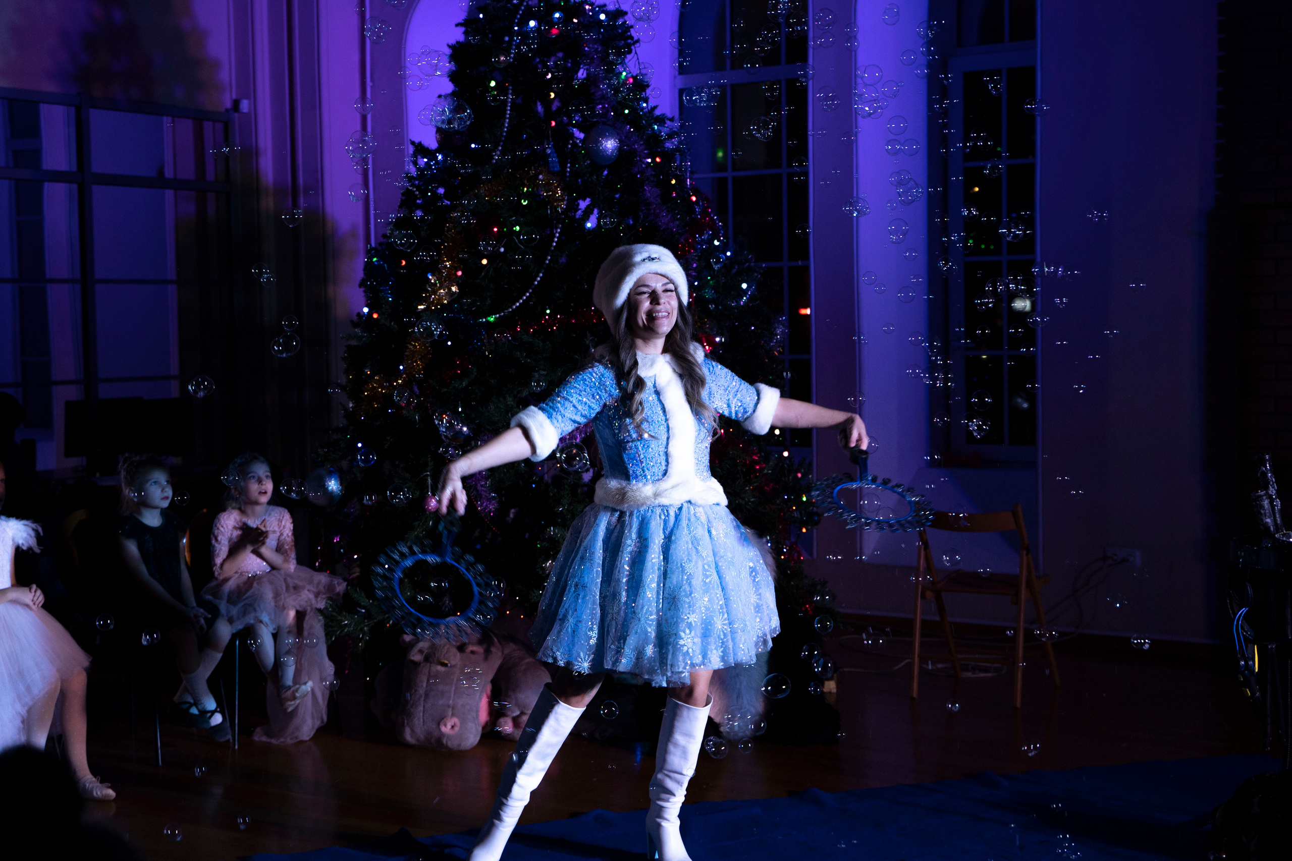 Новогодний праздник детского театра танца. Фотограф в Санкт-Петербурге, фотодни в СПБ