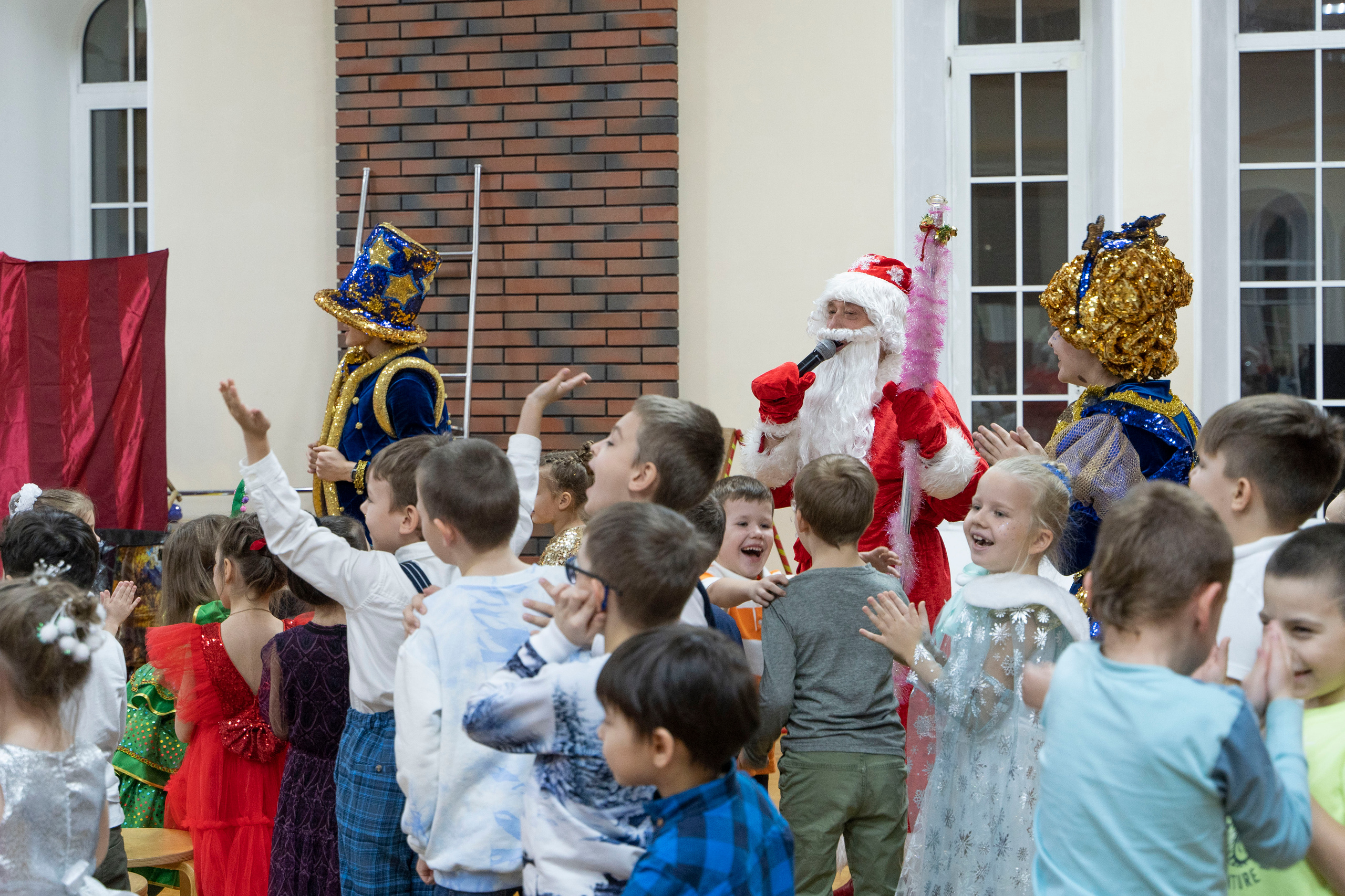 Новогодний праздник детского театра танца. Фотограф в Санкт-Петербурге, фотодни в СПБ