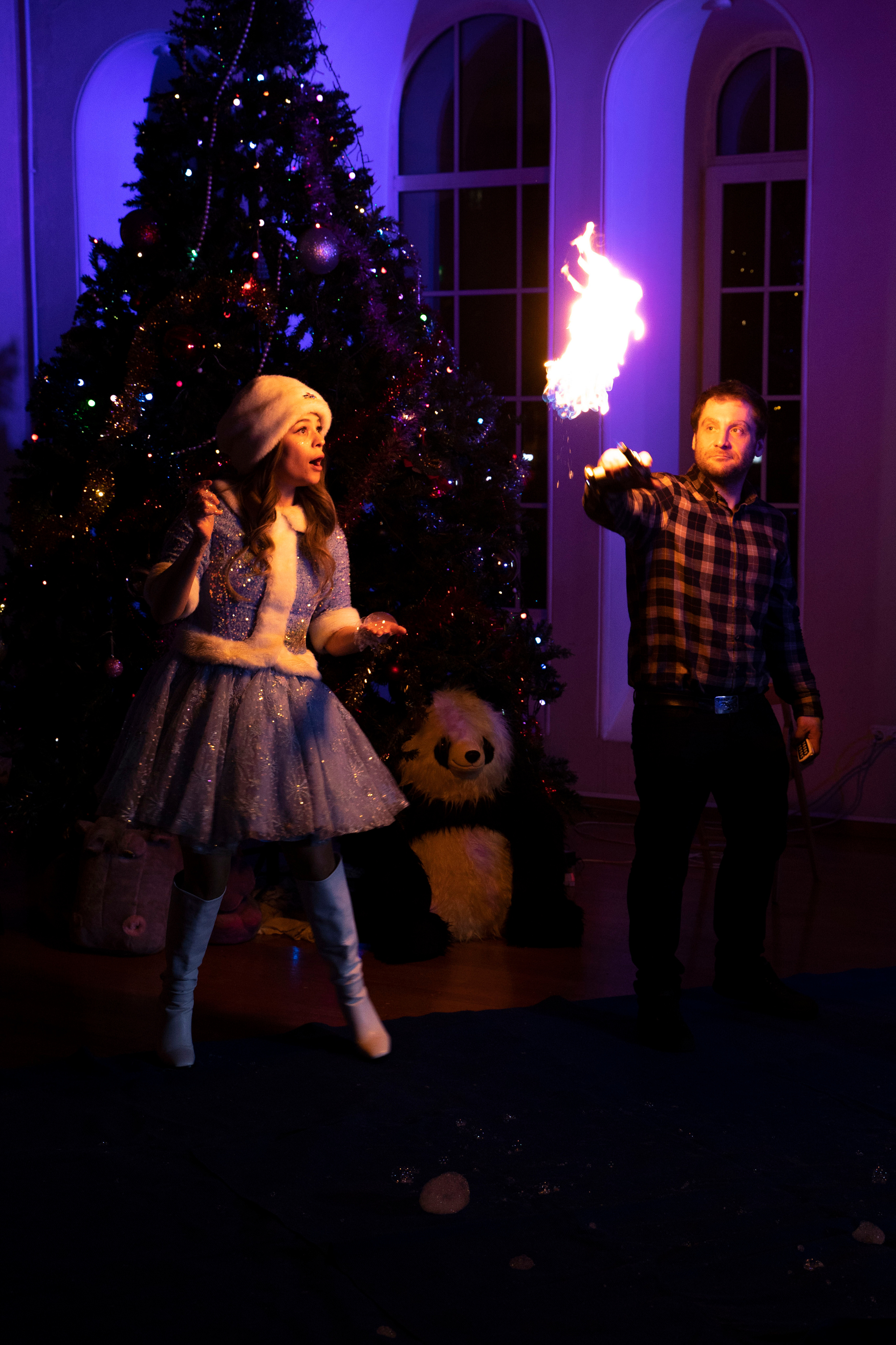 Новогодний праздник детского театра танца. Фотограф в Санкт-Петербурге, фотодни в СПБ
