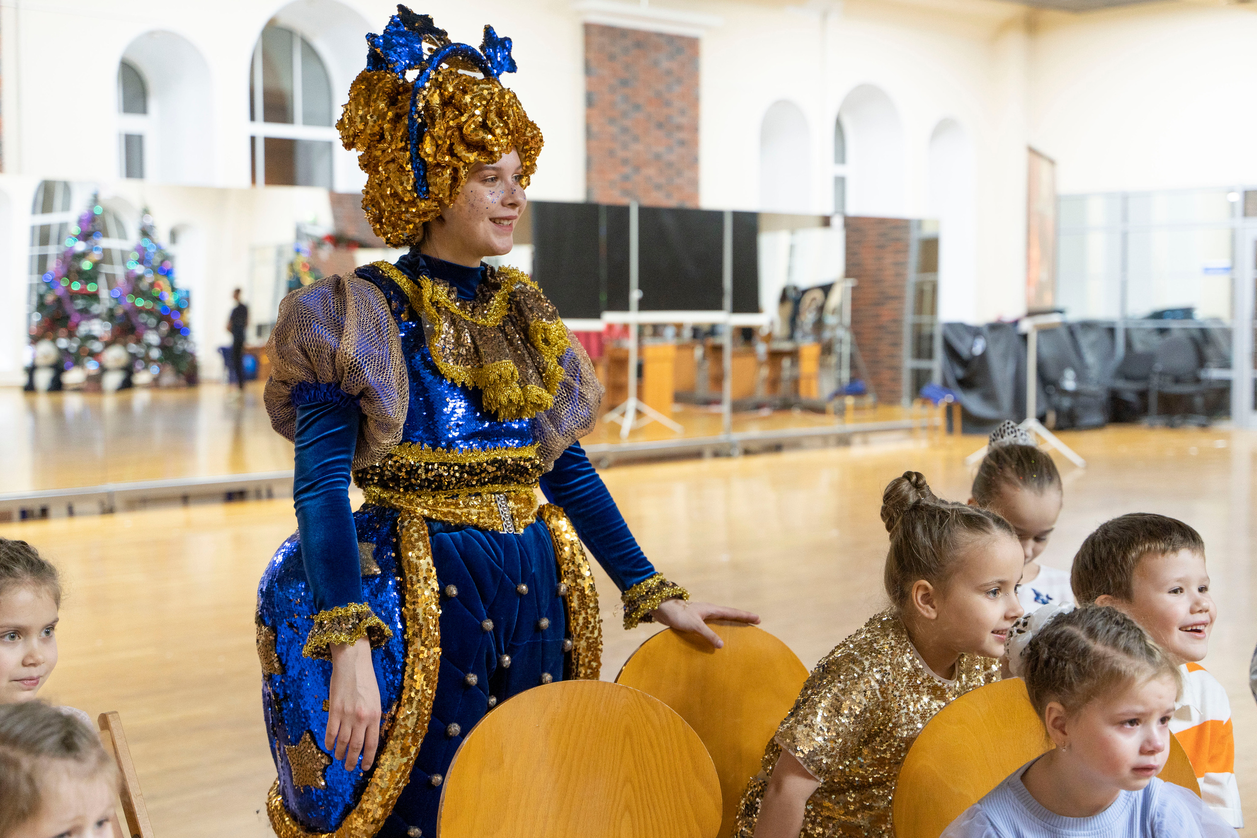 Новогодний праздник детского театра танца. Фотограф в Санкт-Петербурге, фотодни в СПБ