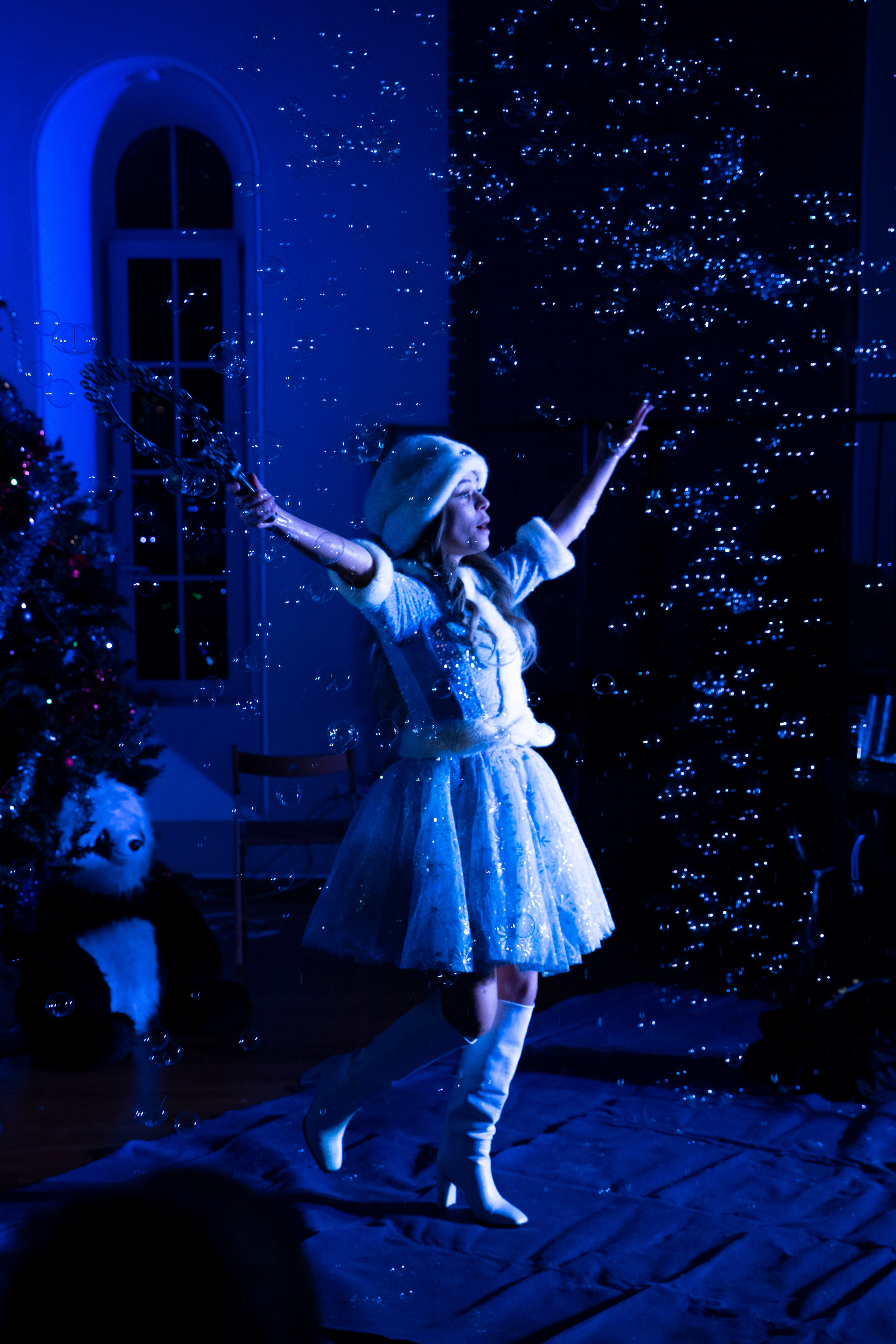 Новогодний праздник детского театра танца. Фотограф в Санкт-Петербурге, фотодни в СПБ