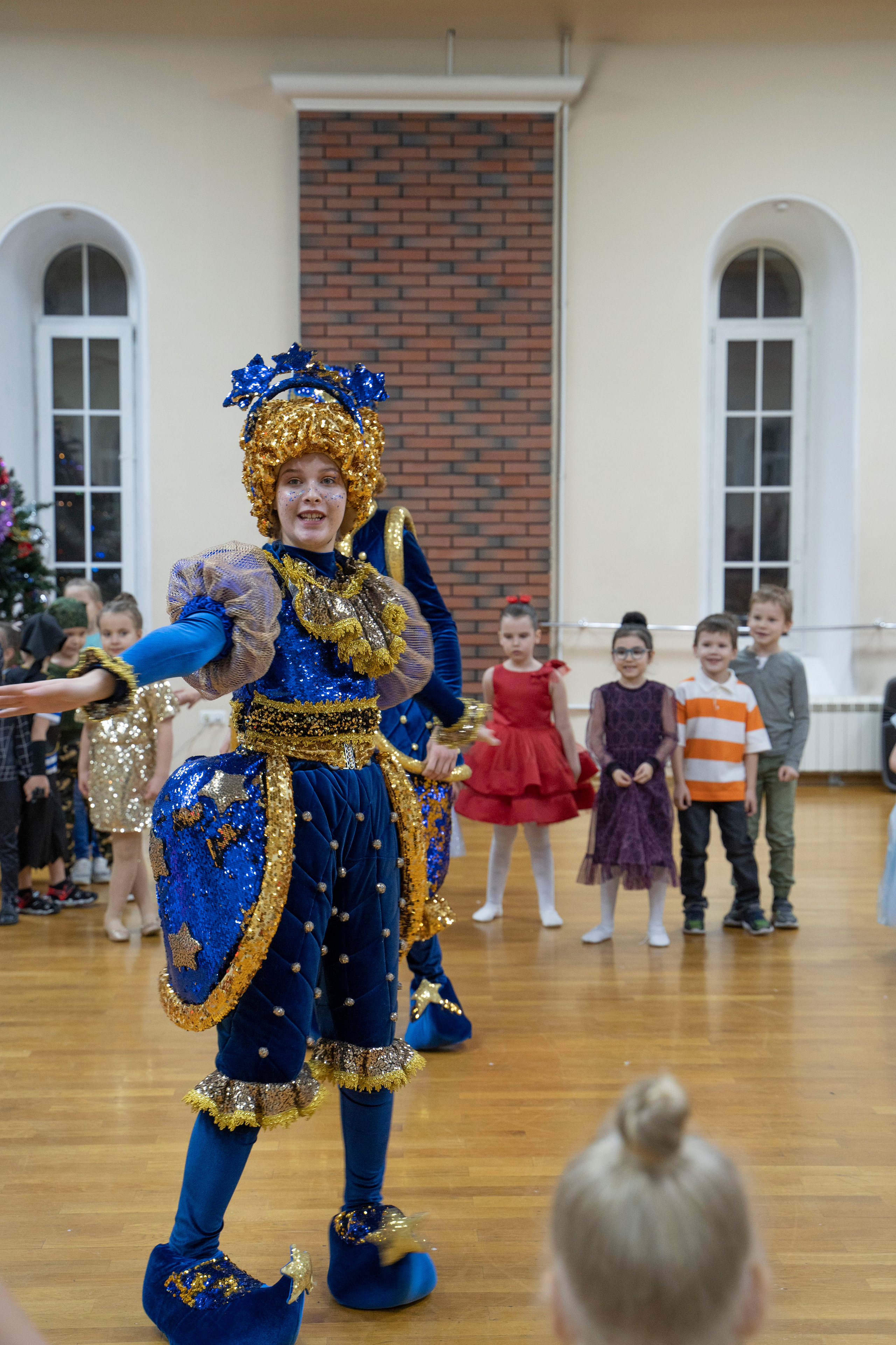 Новогодний праздник детского театра танца. Фотограф в Санкт-Петербурге, фотодни в СПБ