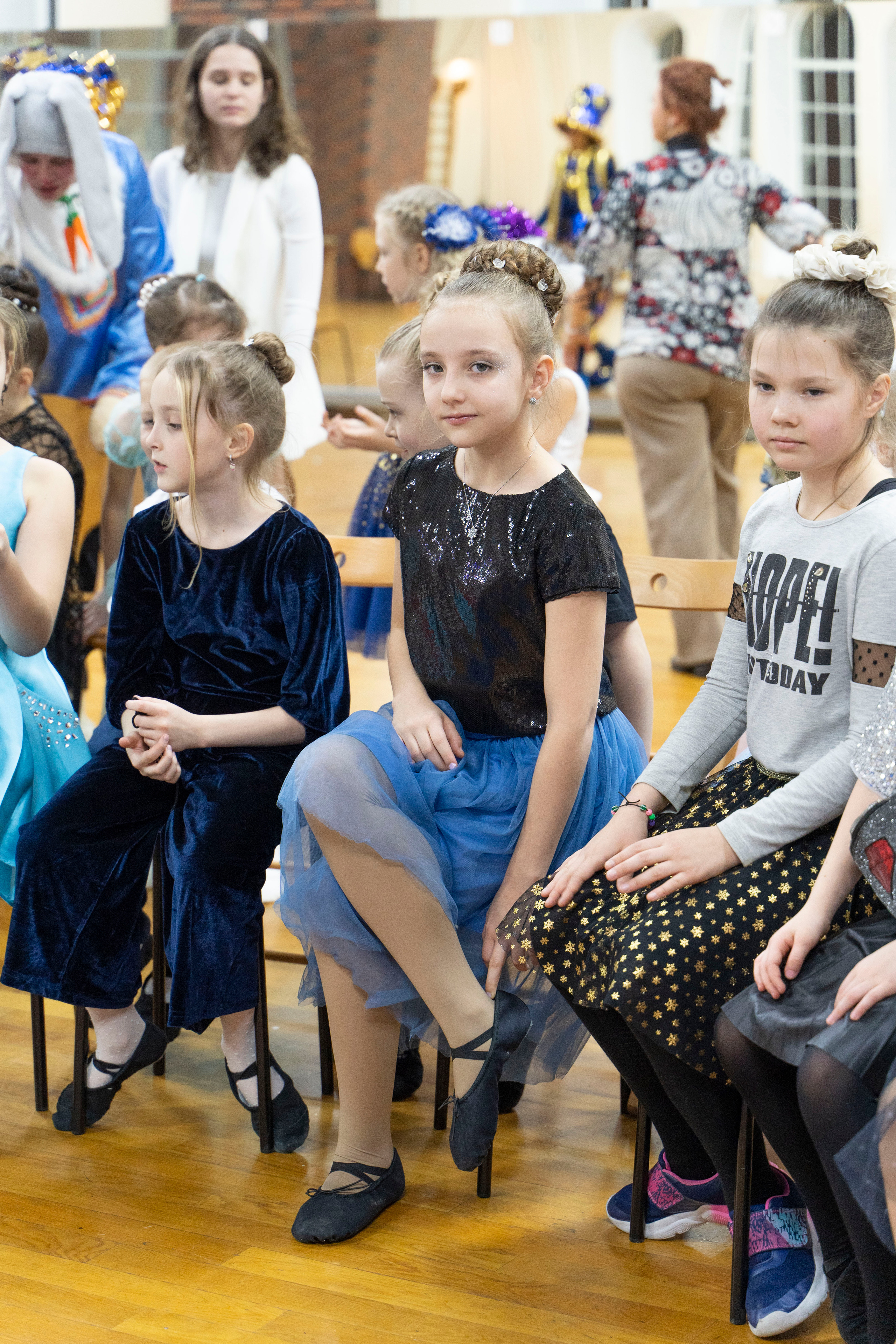Новогодний праздник детского театра танца. Фотограф в Санкт-Петербурге, фотодни в СПБ