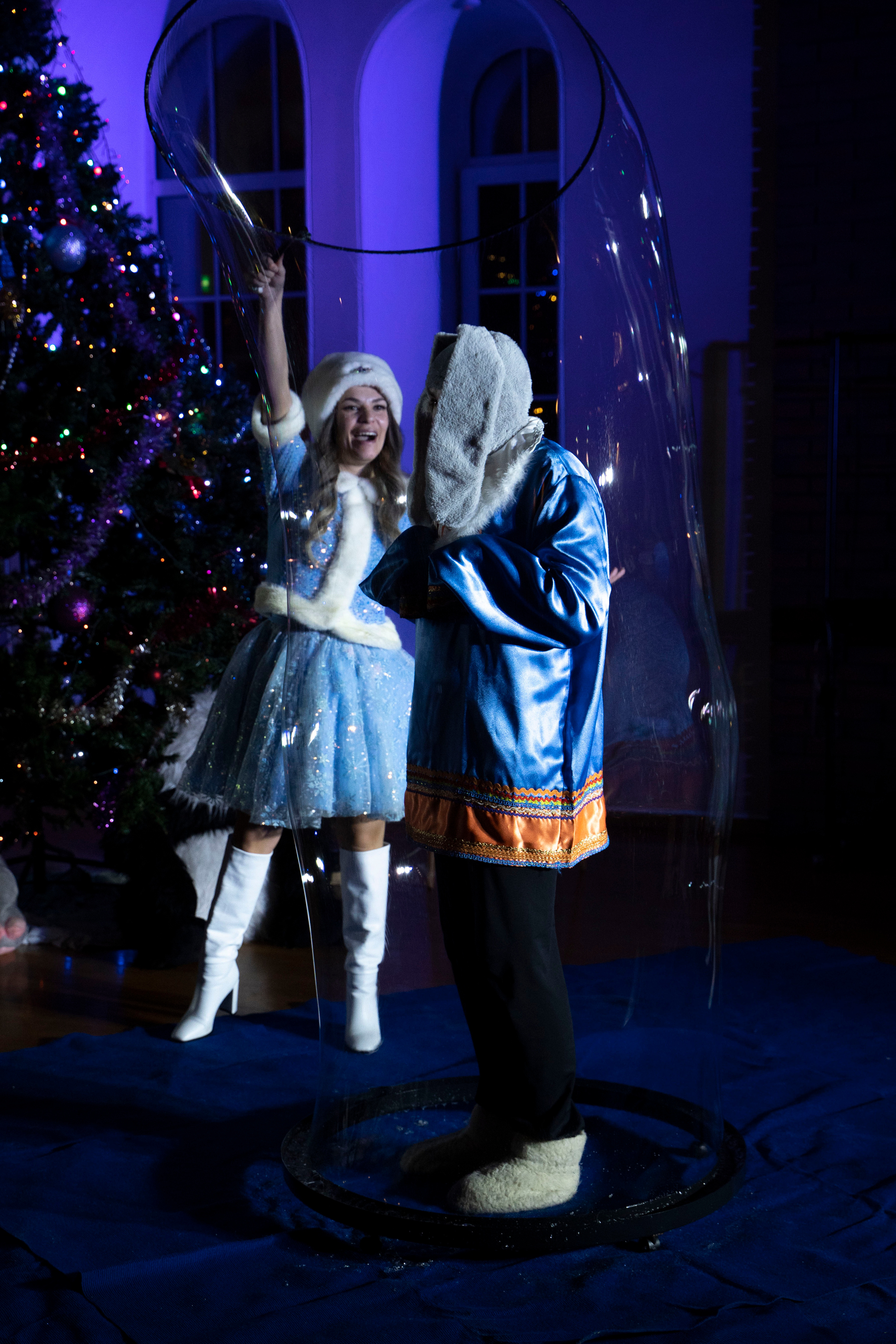 Новогодний праздник детского театра танца. Фотограф в Санкт-Петербурге, фотодни в СПБ