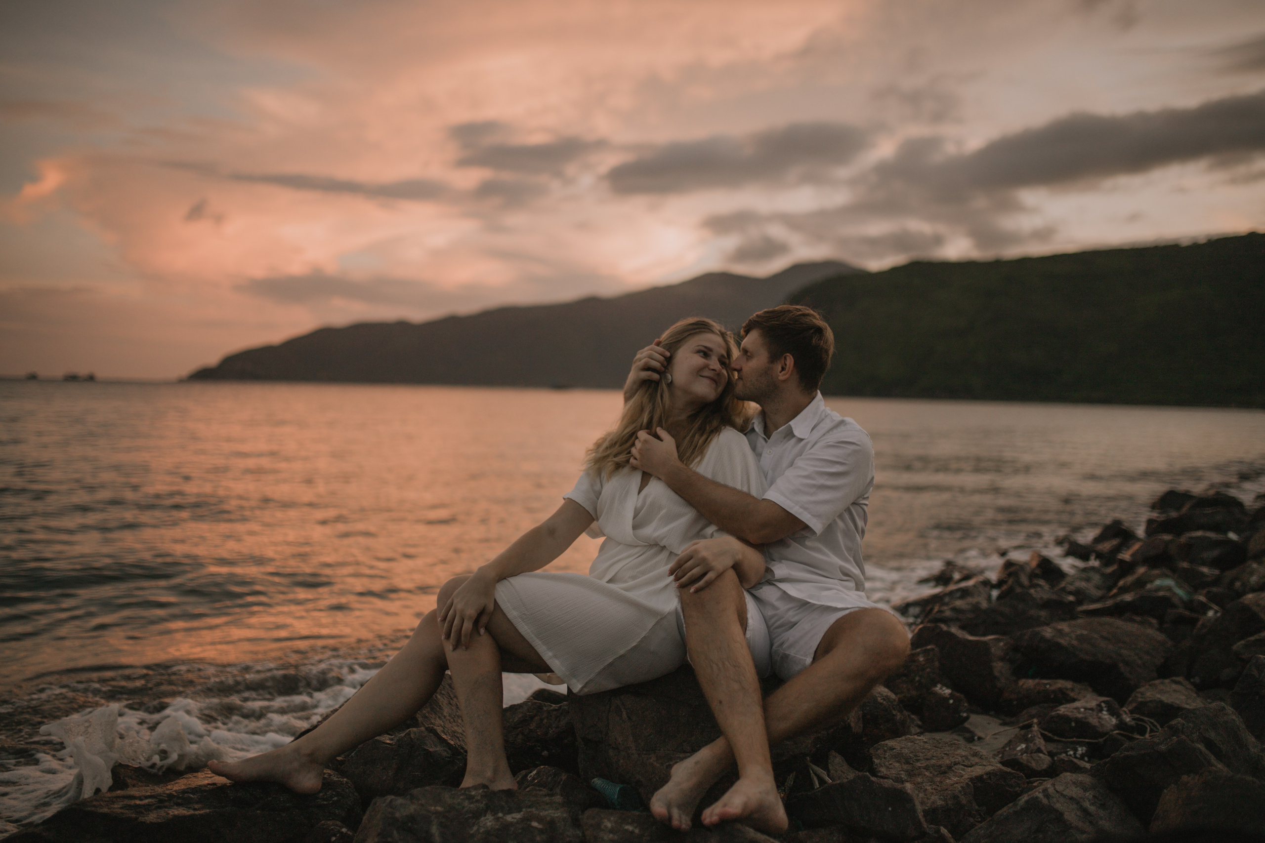 Свидание Натали и Андрея на закате.Вьетнам. Главная