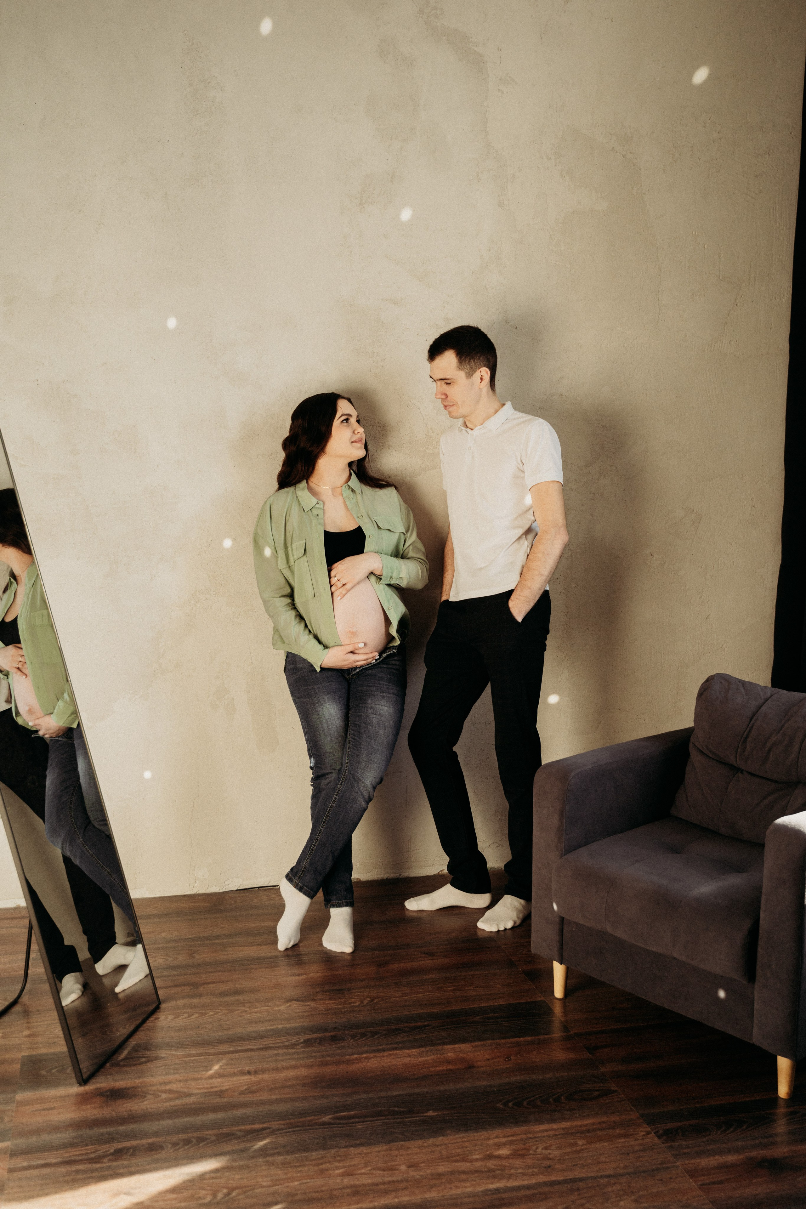 Беременность|Интерьерная съемка