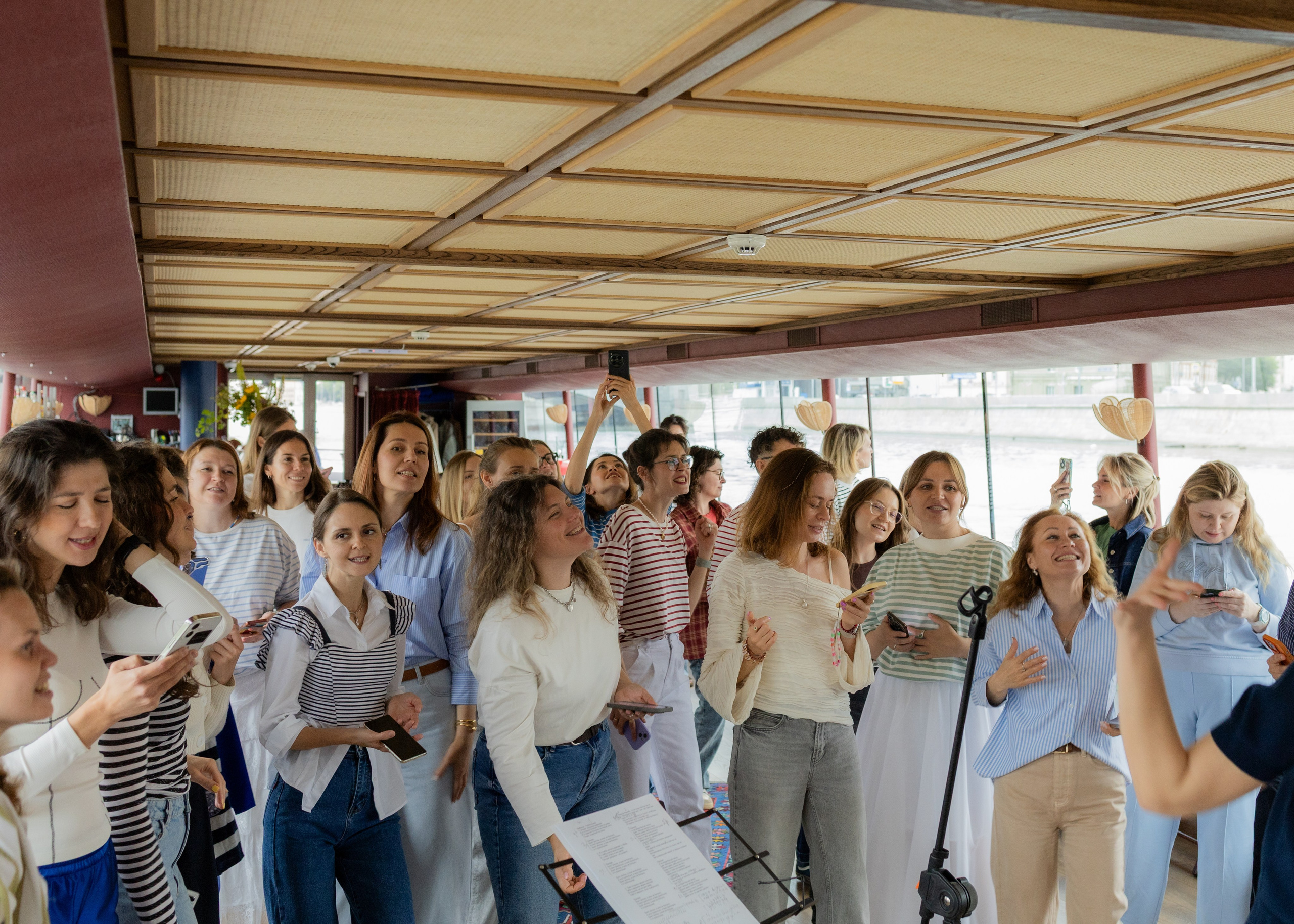 Fun choir (Moscow). Lyric photographer