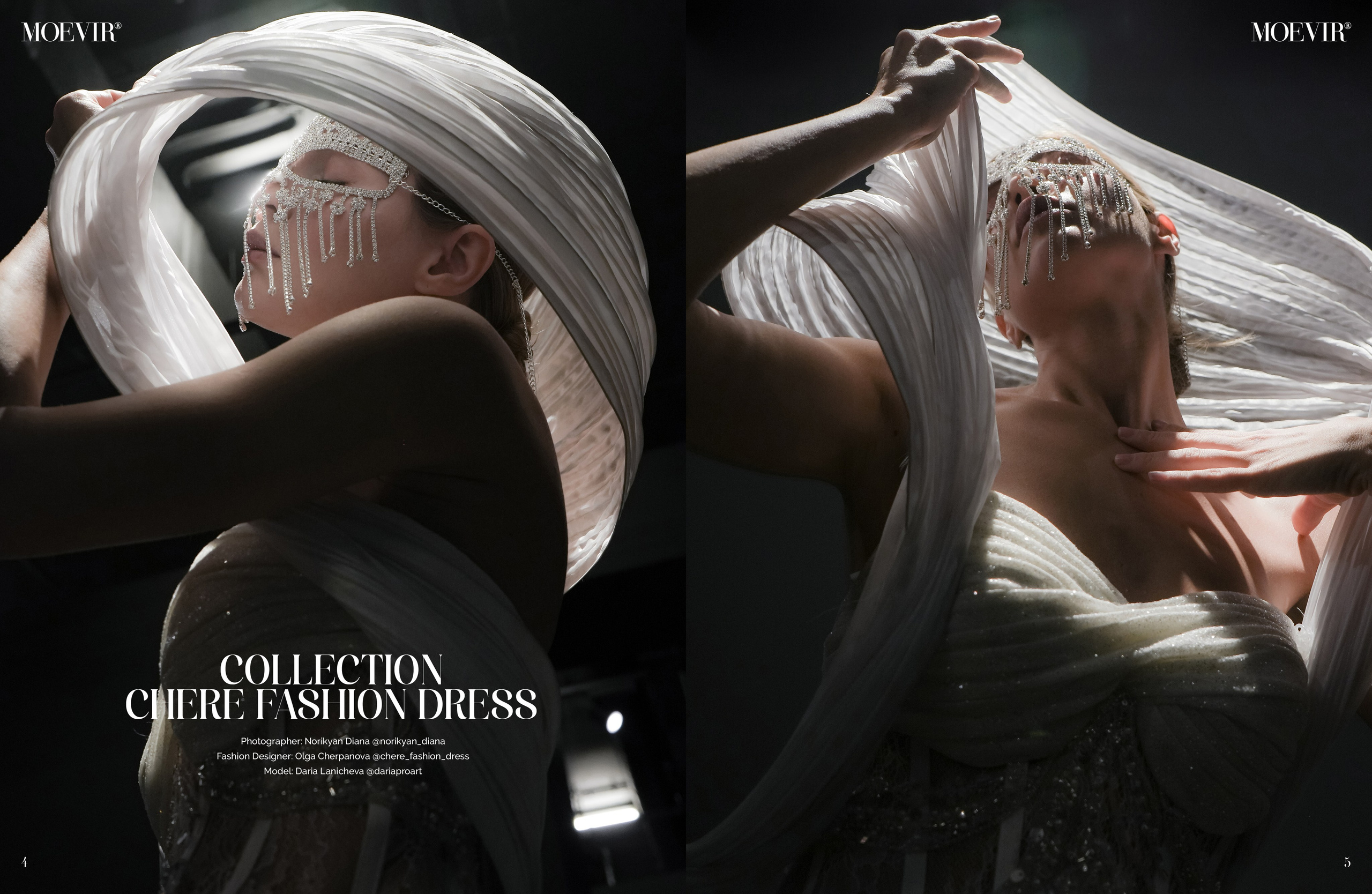 Публикации в мировых глянцах. Norikyan Diana