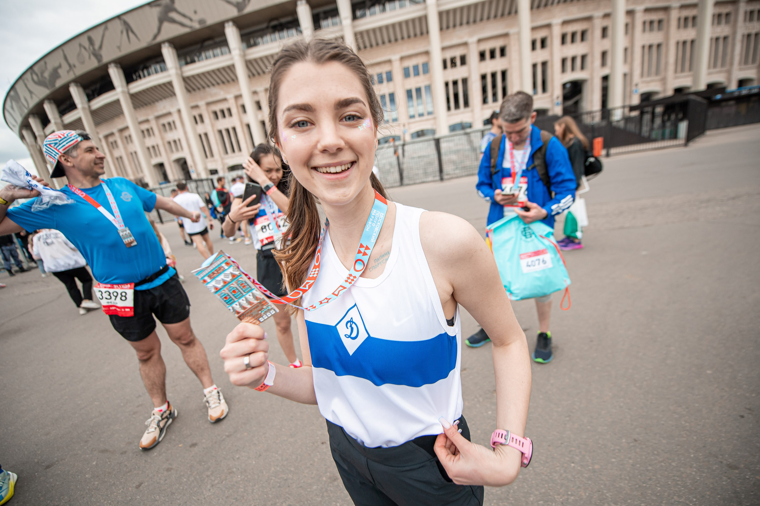 Dynamo Is Running at the Half marathon, 05/14/2023. Фотограф Кирилл Сафонов