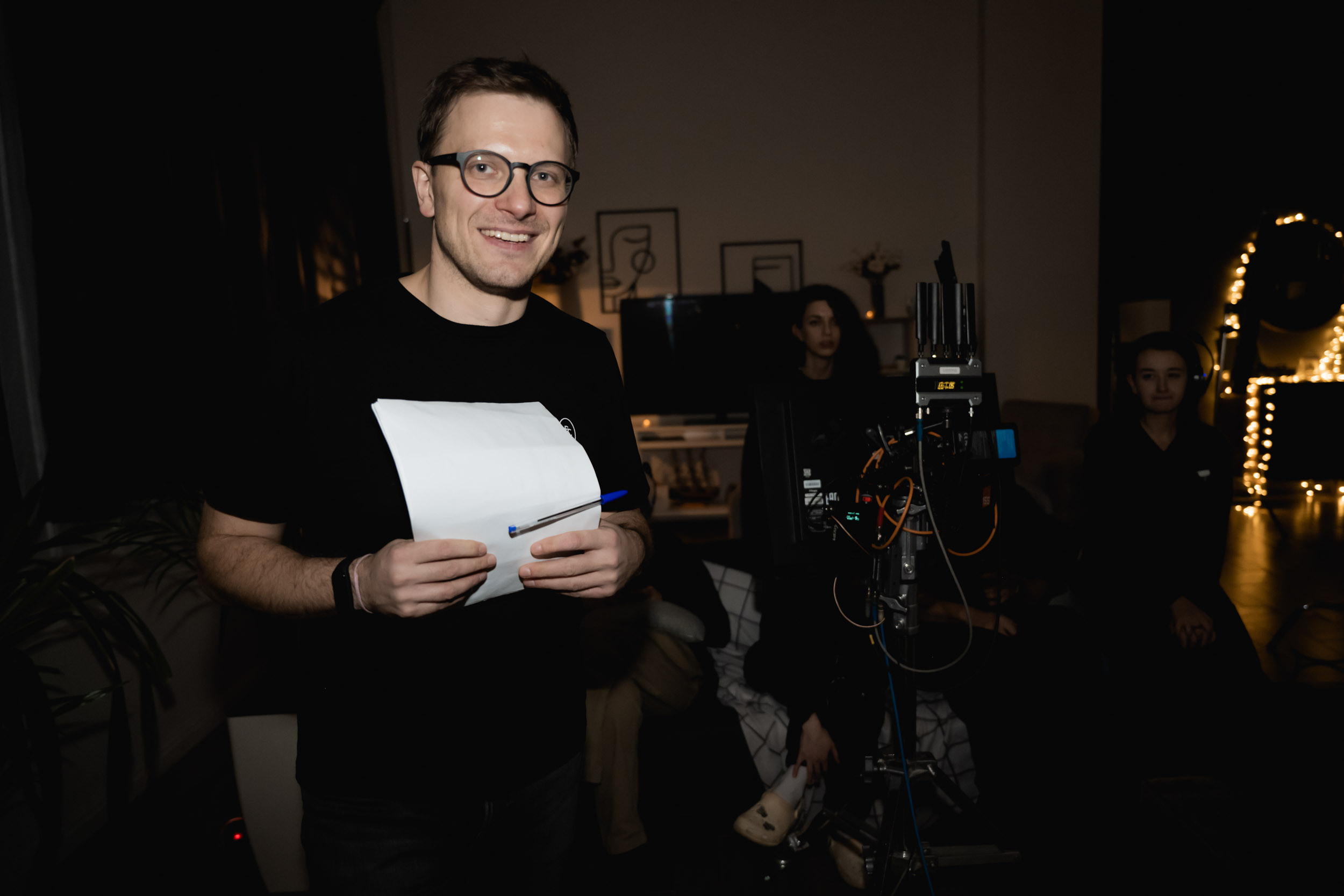 The backstage of the Dynamo New Year’s video, 2022. Фотограф Кирилл Сафонов