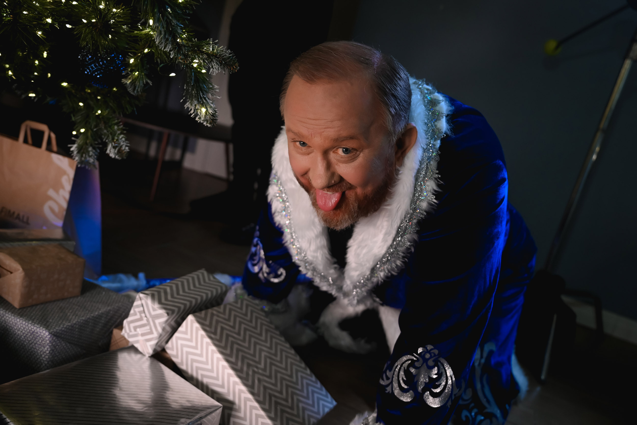 The backstage of the Dynamo New Year’s video, 2022. Фотограф Кирилл Сафонов