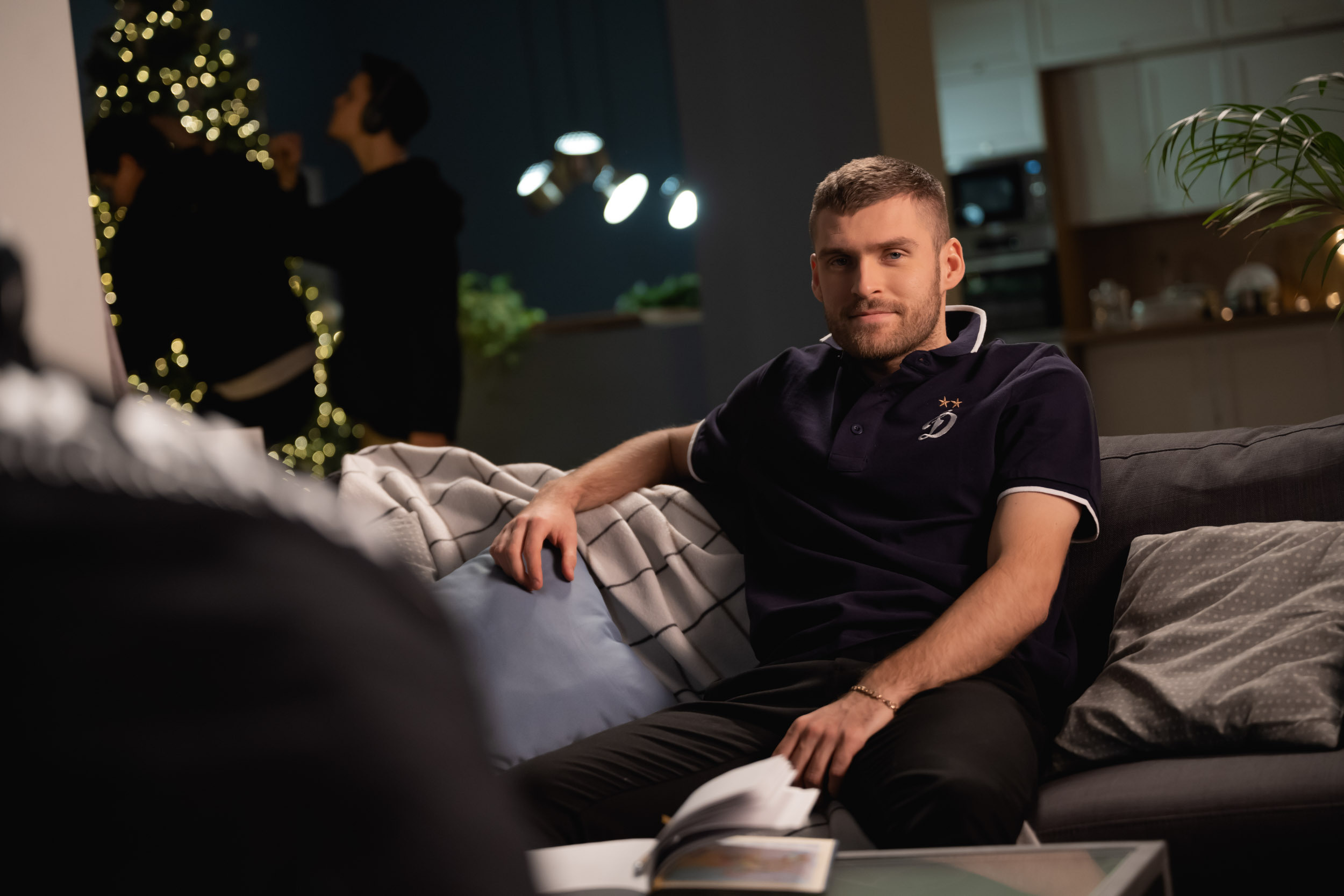 The backstage of the Dynamo New Year’s video, 2022. Фотограф Кирилл Сафонов