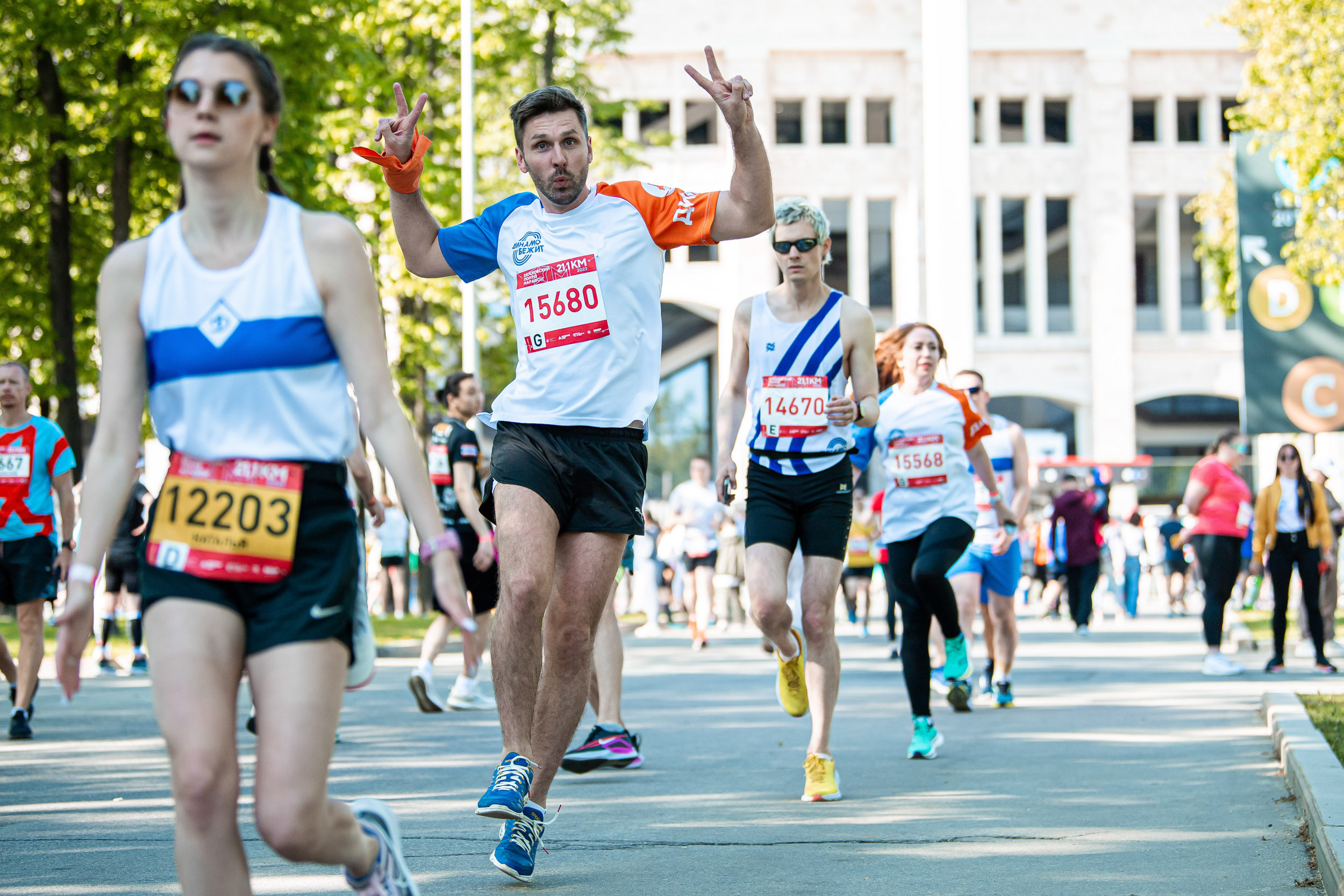 Dynamo Is Running at the Half marathon, 05/14/2023. Фотограф Кирилл Сафонов