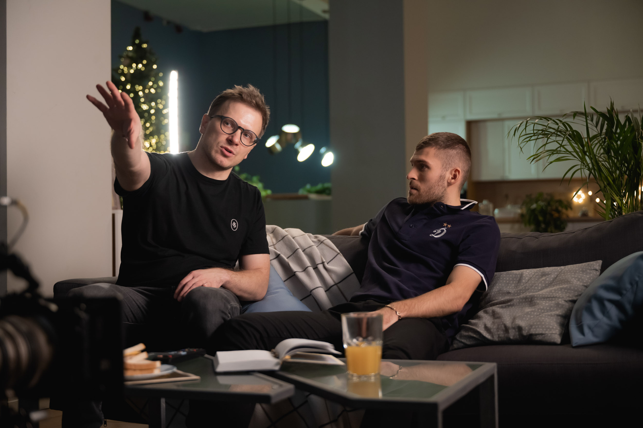 The backstage of the Dynamo New Year’s video, 2022. Фотограф Кирилл Сафонов