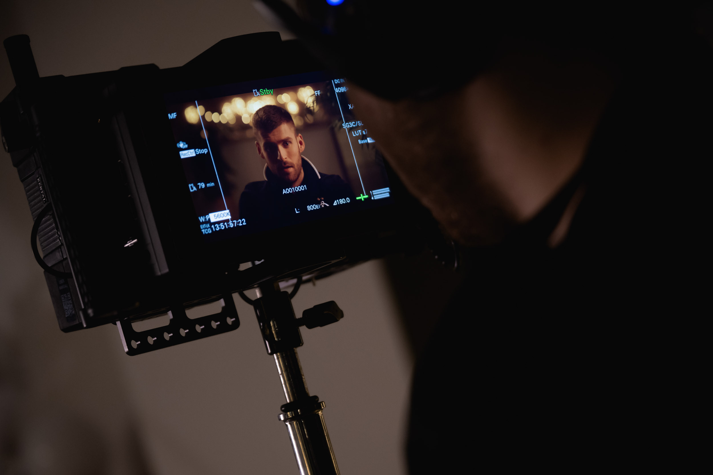 The backstage of the Dynamo New Year’s video, 2022. Фотограф Кирилл Сафонов