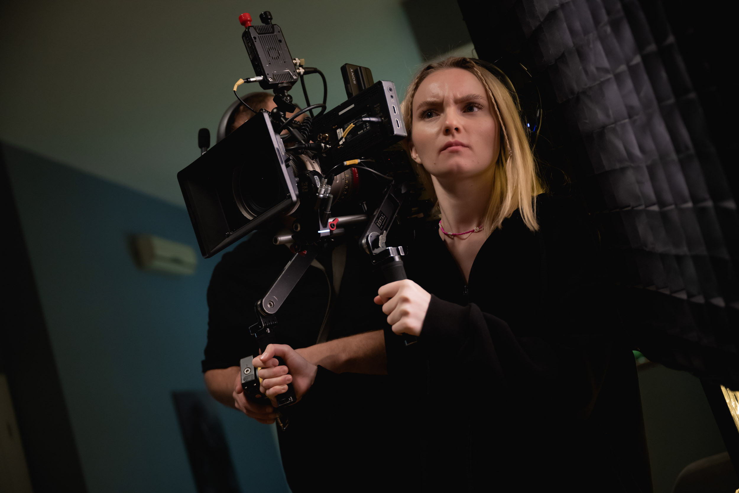 The backstage of the Dynamo New Year’s video, 2022. Фотограф Кирилл Сафонов