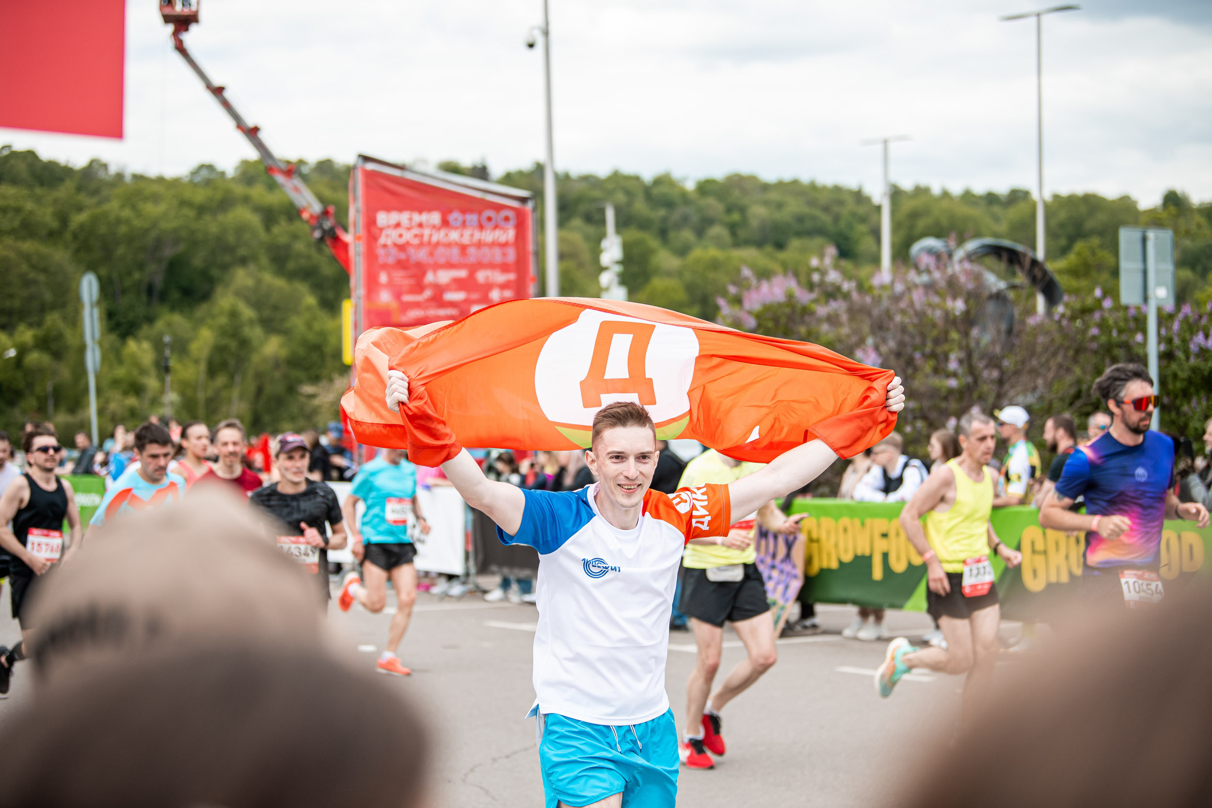 Dynamo Is Running at the Half marathon, 05/14/2023. Фотограф Кирилл Сафонов
