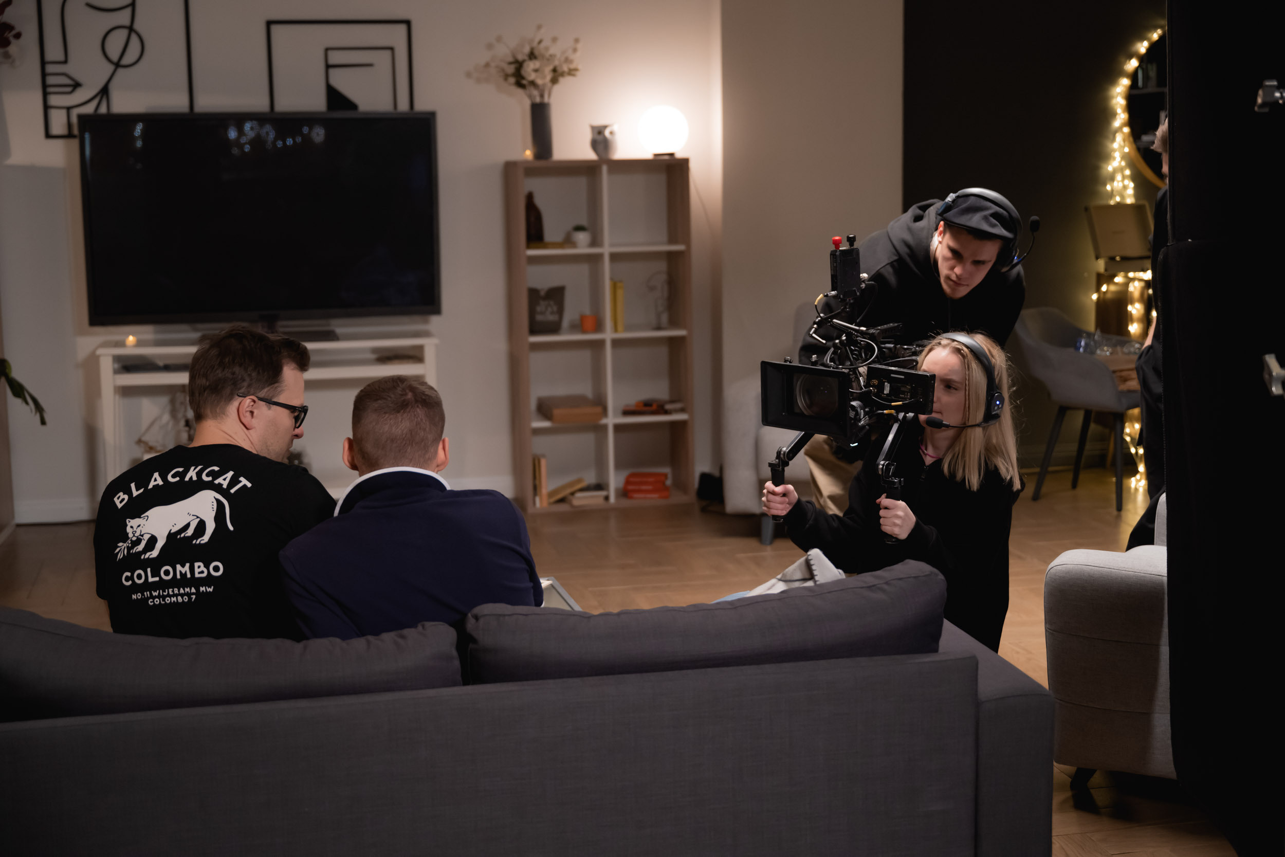 The backstage of the Dynamo New Year’s video, 2022. Фотограф Кирилл Сафонов