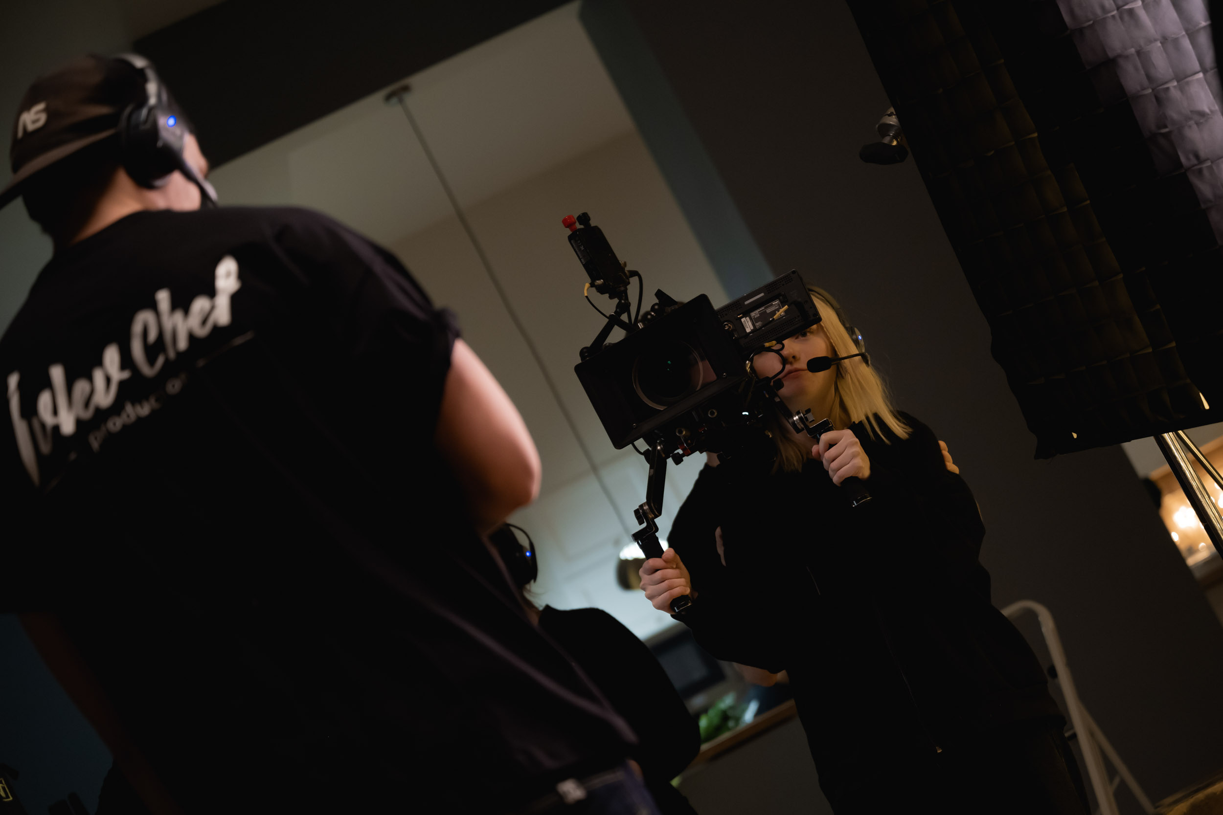 The backstage of the Dynamo New Year’s video, 2022. Фотограф Кирилл Сафонов