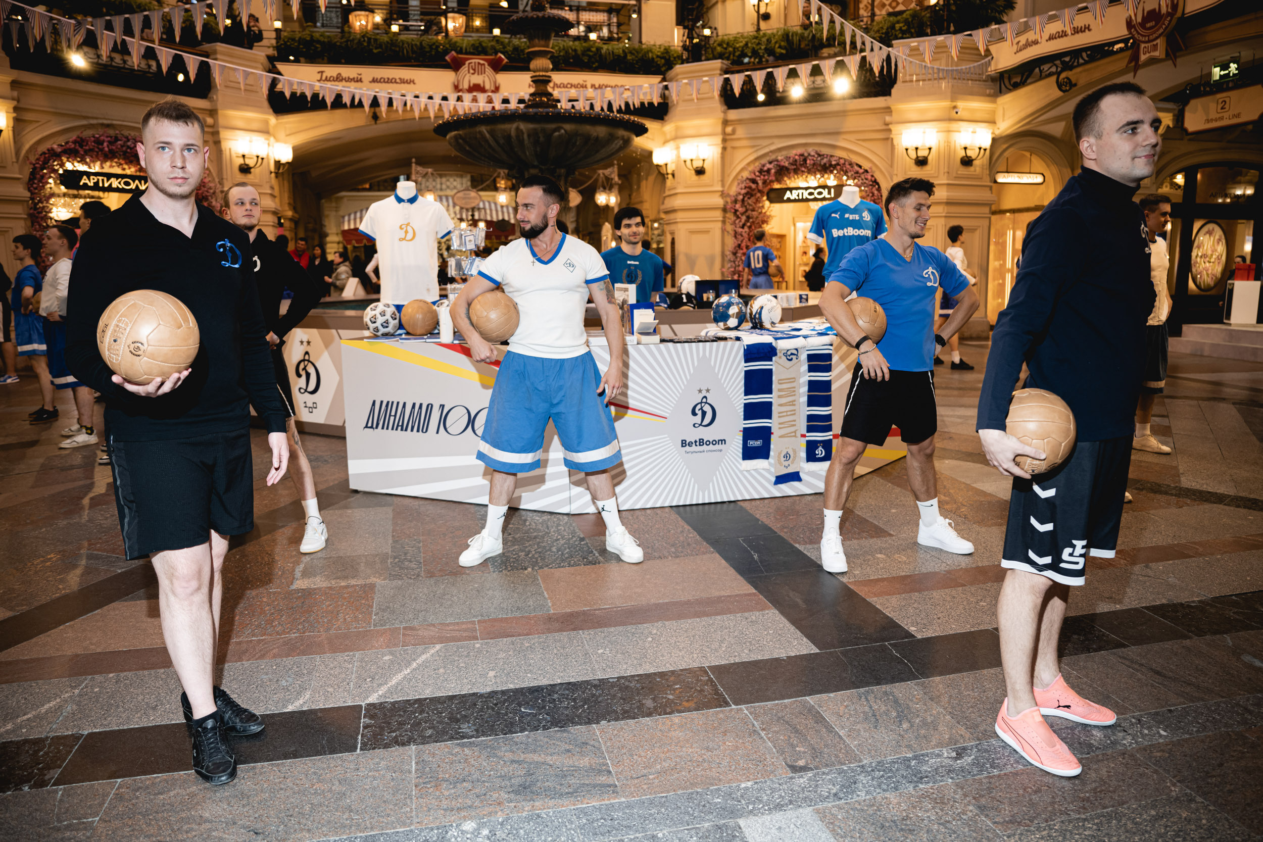 Dynamo Store opening in GUM, May 2023. Фотограф Кирилл Сафонов
