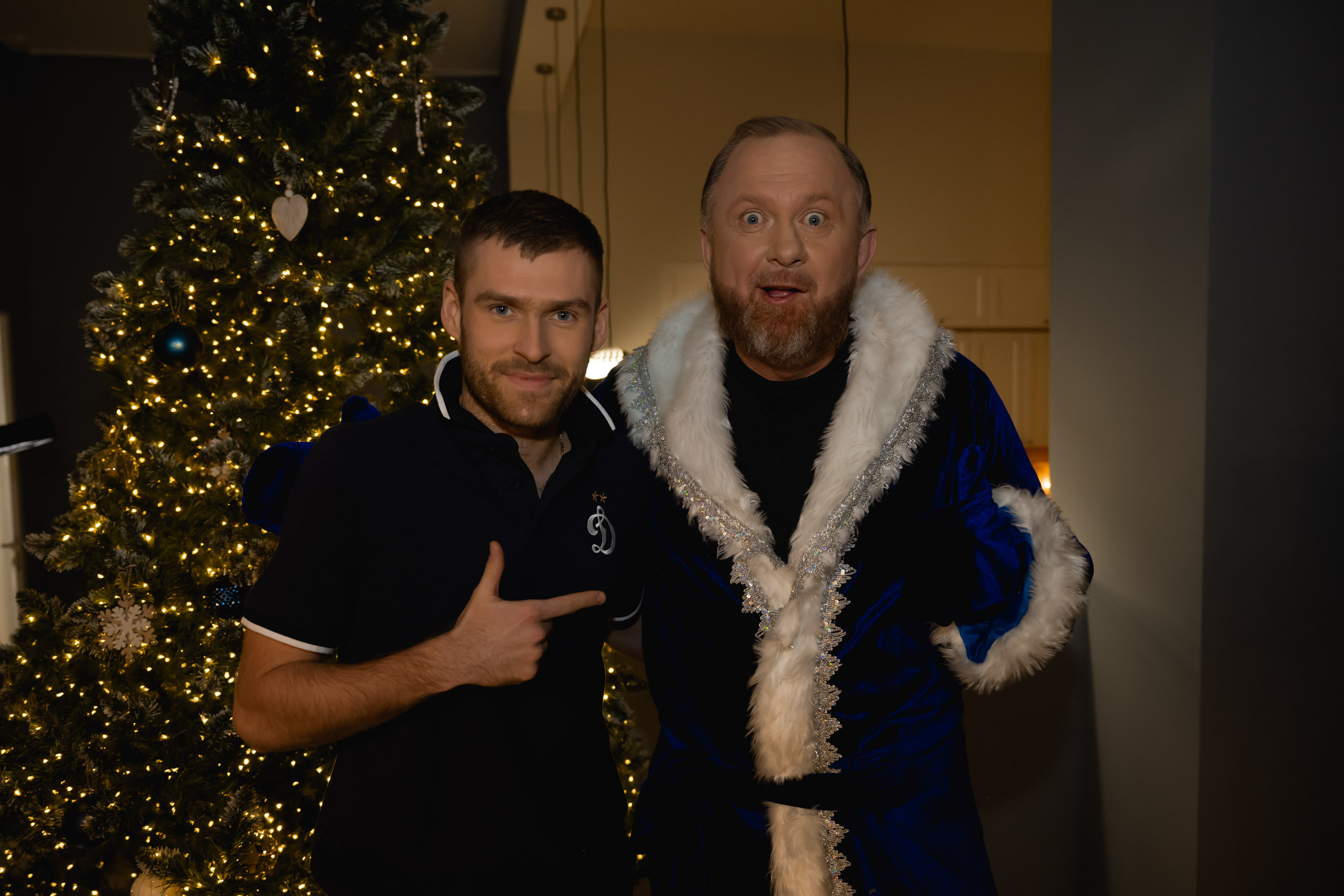 The backstage of the Dynamo New Year’s video, 2022. Фотограф Кирилл Сафонов