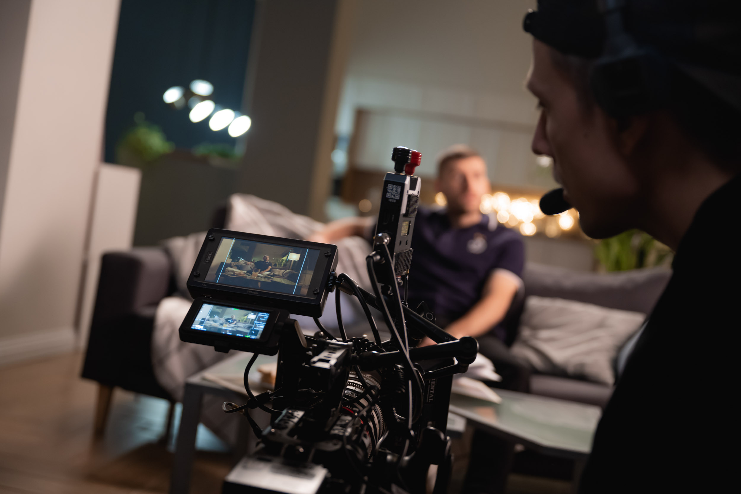 The backstage of the Dynamo New Year’s video, 2022. Фотограф Кирилл Сафонов