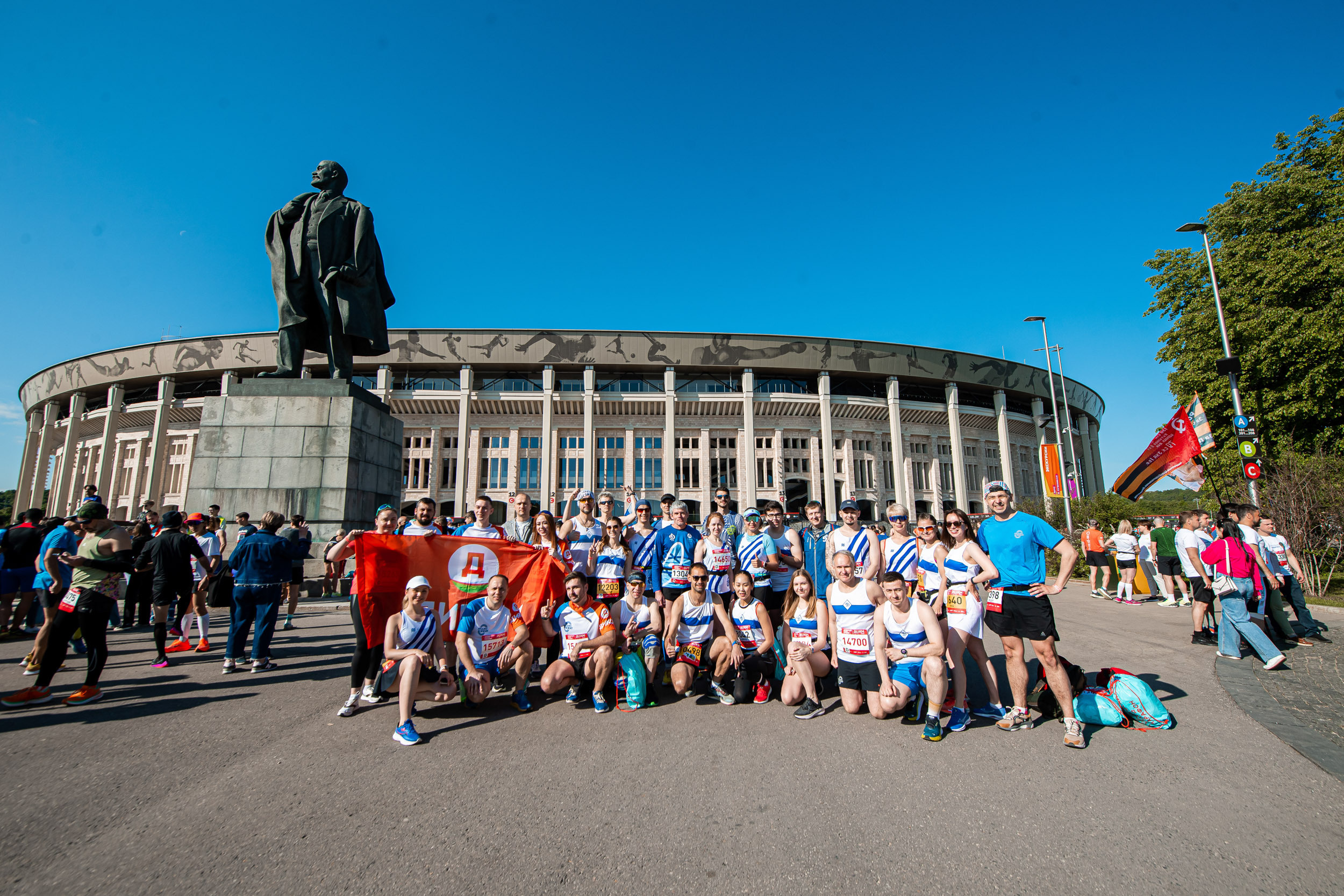 Dynamo Is Running at the Half marathon, 05/14/2023. Фотограф Кирилл Сафонов