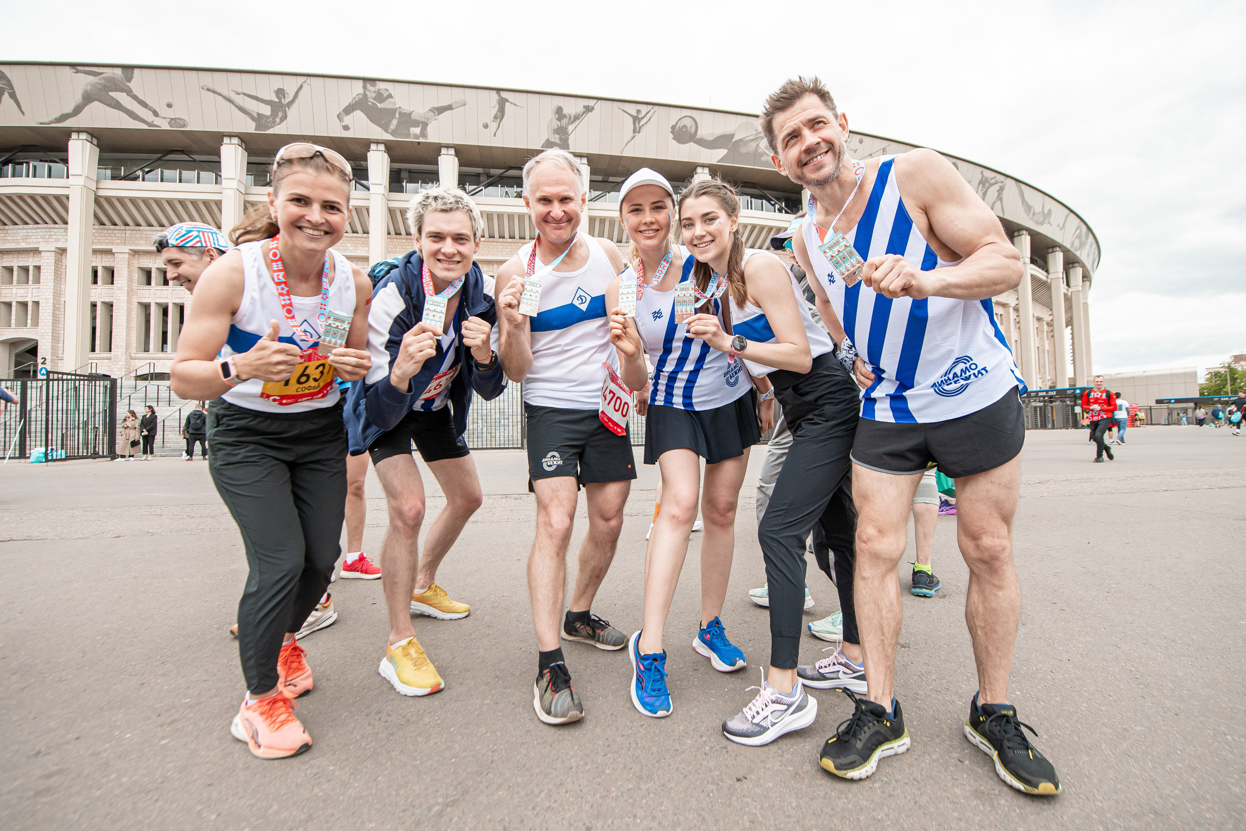 Dynamo Is Running at the Half marathon, 05/14/2023. Фотограф Кирилл Сафонов