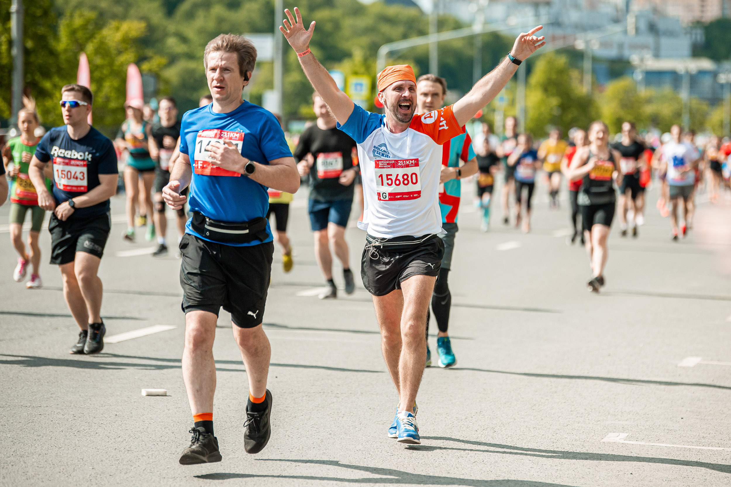 Dynamo Is Running at the Half marathon, 05/14/2023. Фотограф Кирилл Сафонов