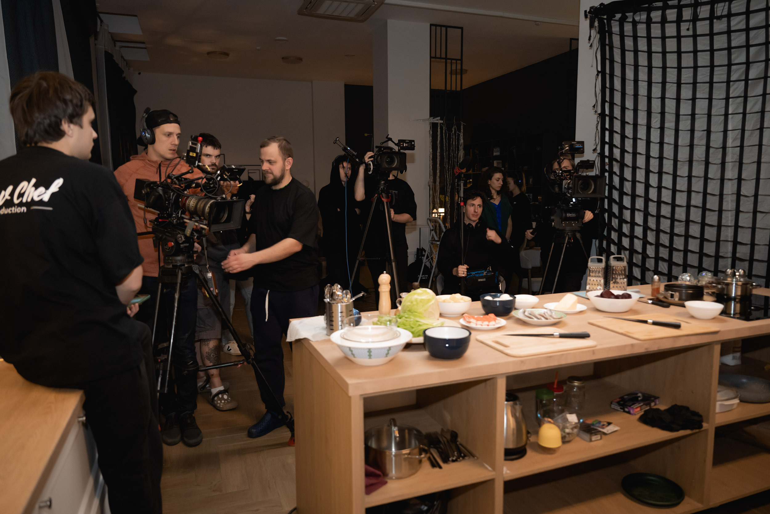 The backstage of the Dynamo New Year’s video, 2022. Фотограф Кирилл Сафонов