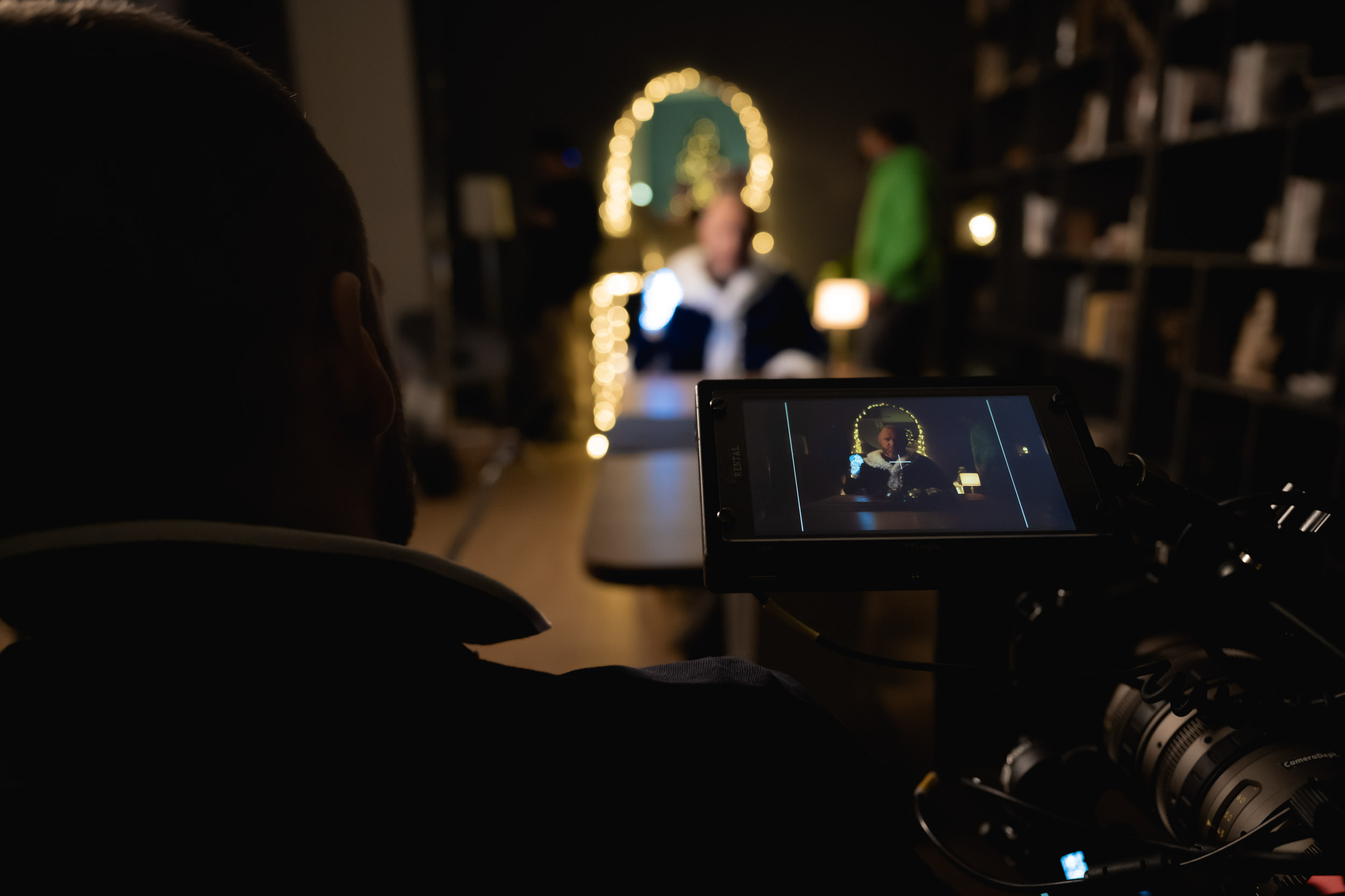 The backstage of the Dynamo New Year’s video, 2022. Фотограф Кирилл Сафонов