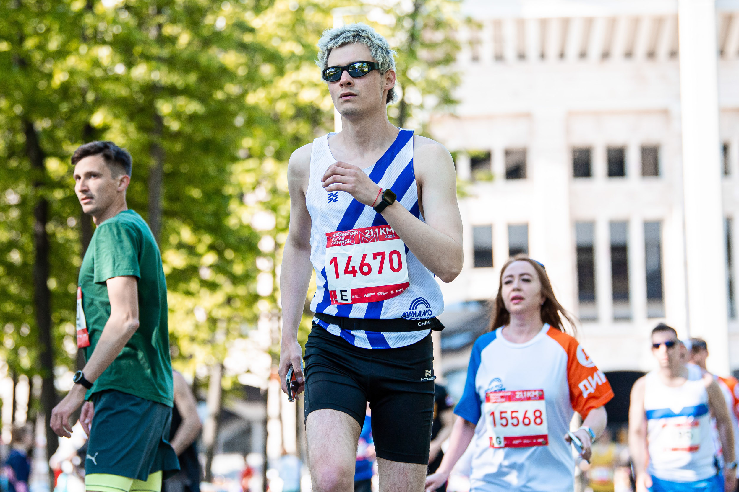Dynamo Is Running at the Half marathon, 05/14/2023. Фотограф Кирилл Сафонов