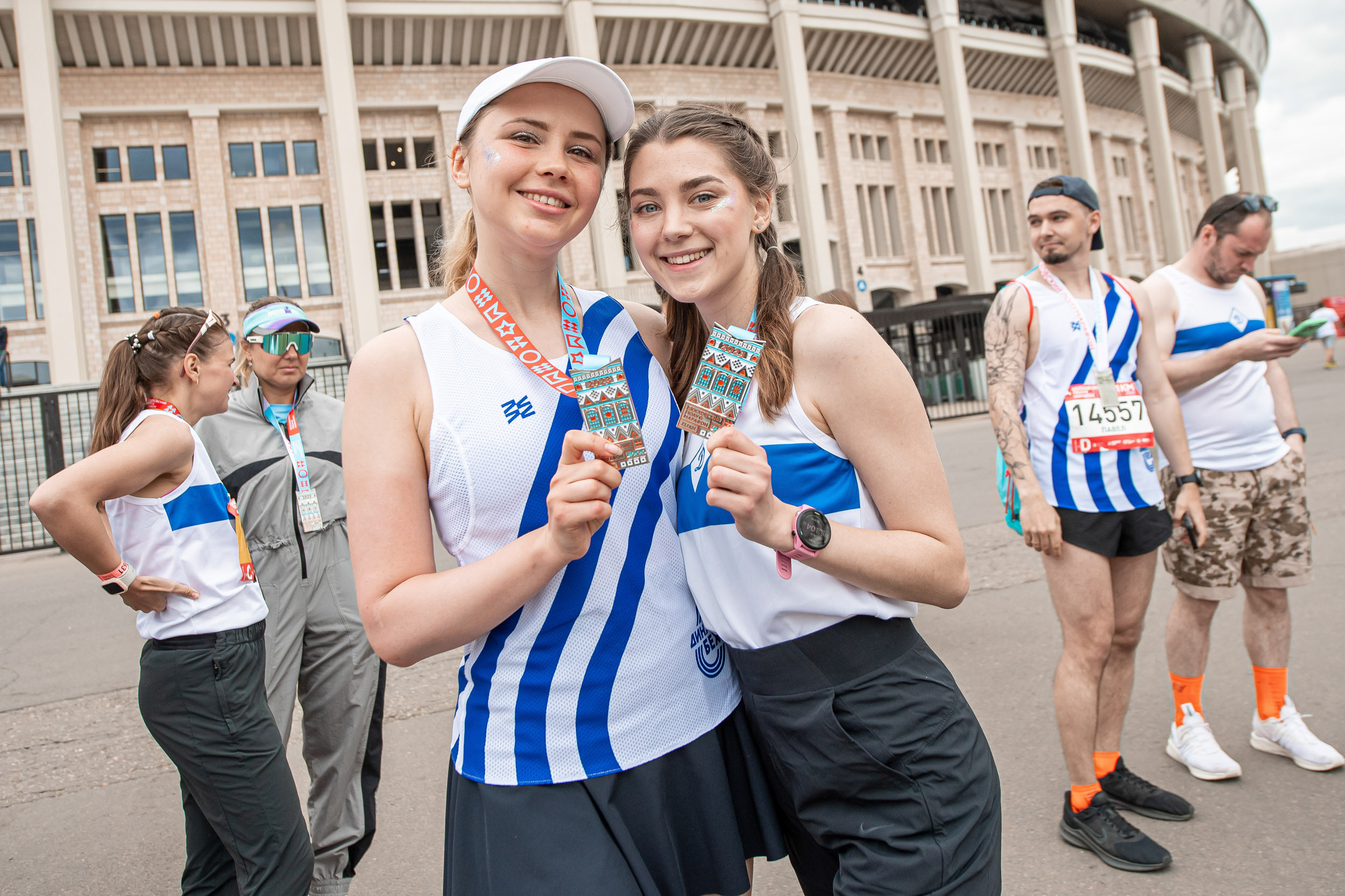 Dynamo Is Running at the Half marathon, 05/14/2023. Фотограф Кирилл Сафонов