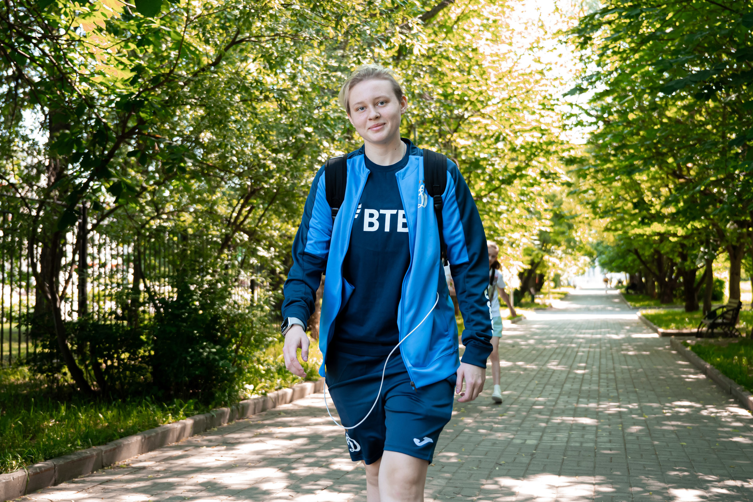 Dynamo women’s football team’s trip to the homeless animal shelter, 06/15/2023. Фотограф Кирилл Сафонов