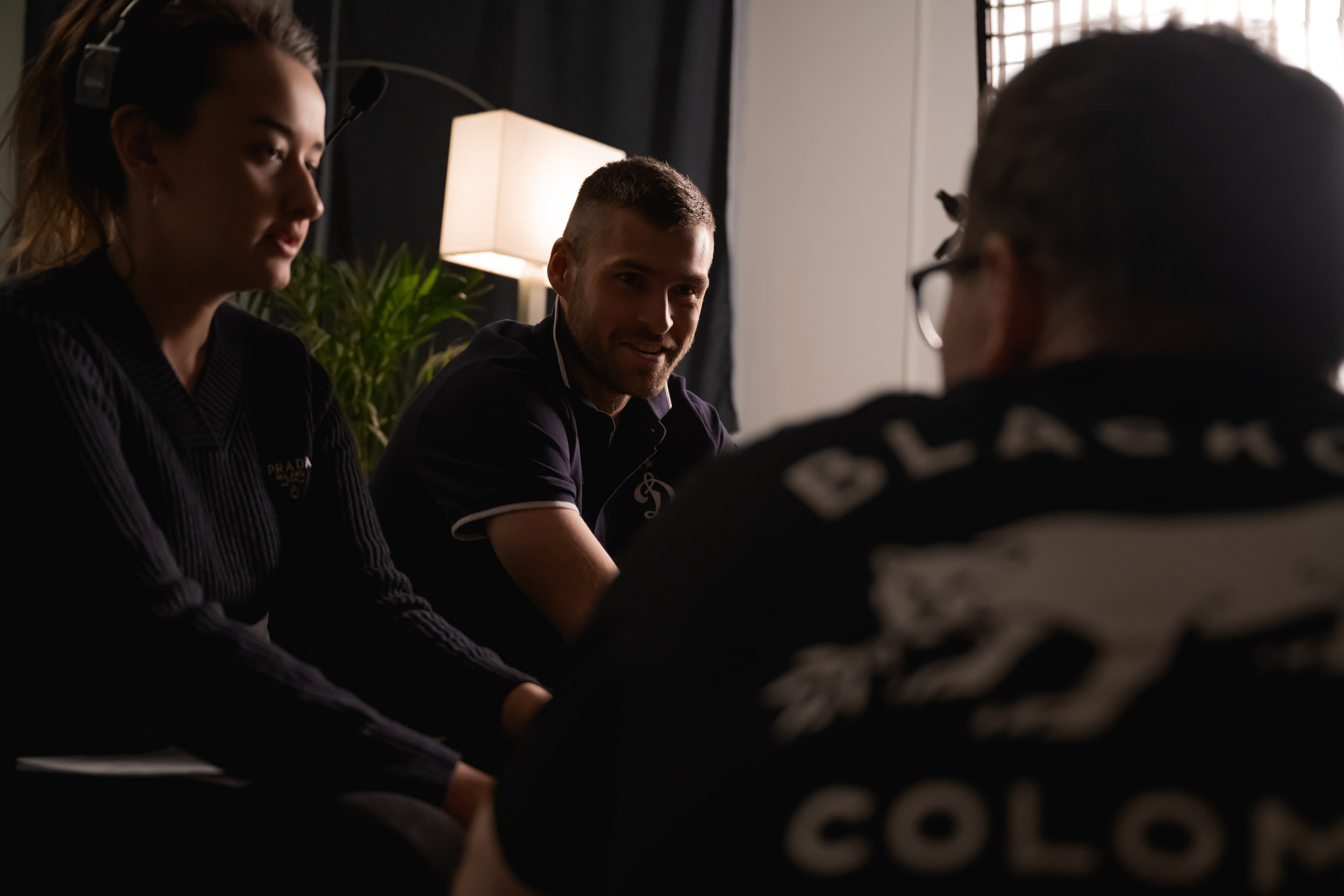 The backstage of the Dynamo New Year’s video, 2022. Фотограф Кирилл Сафонов