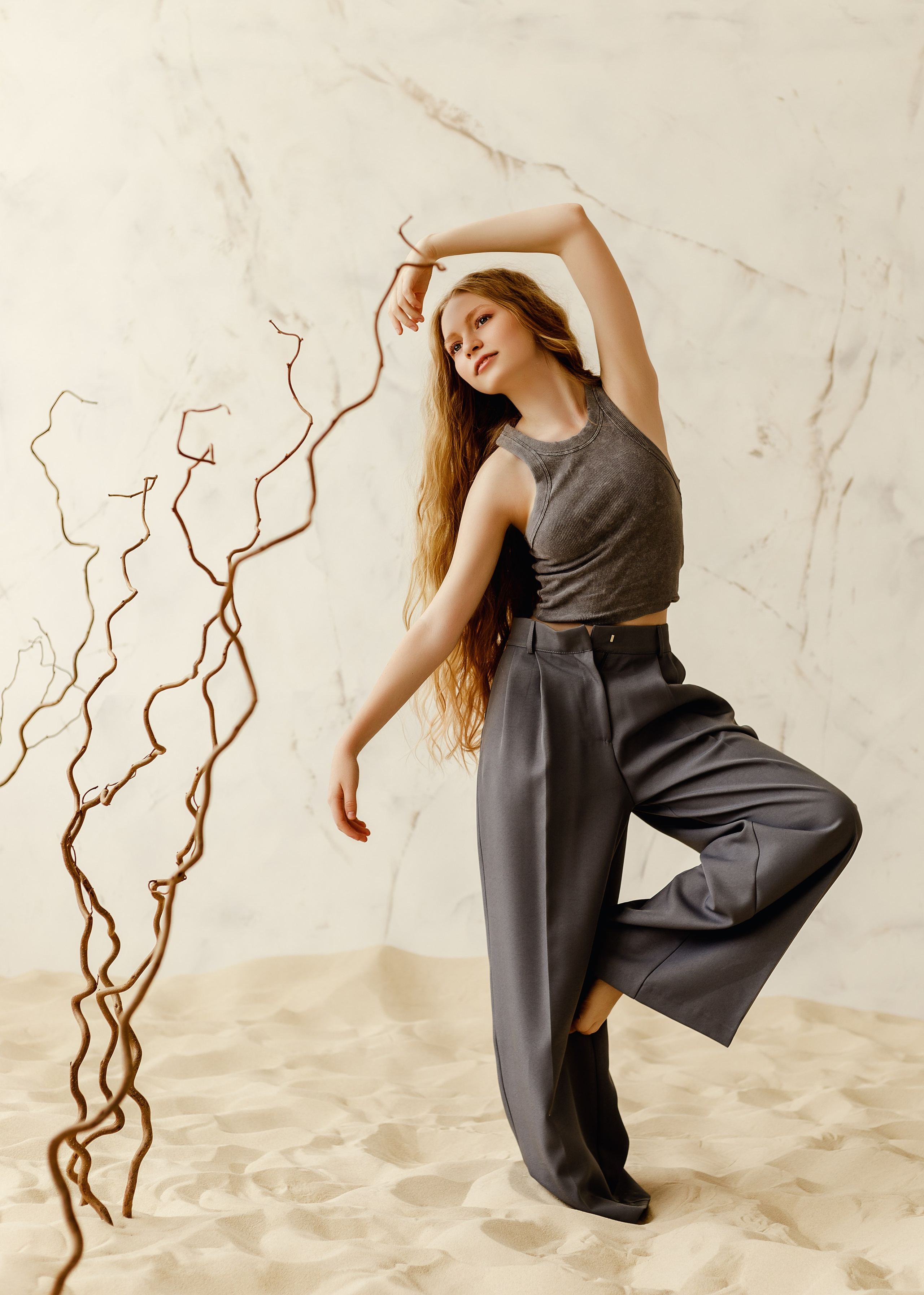 Девушка в студии. Ирина Ананич. Фотограф в Красноярске