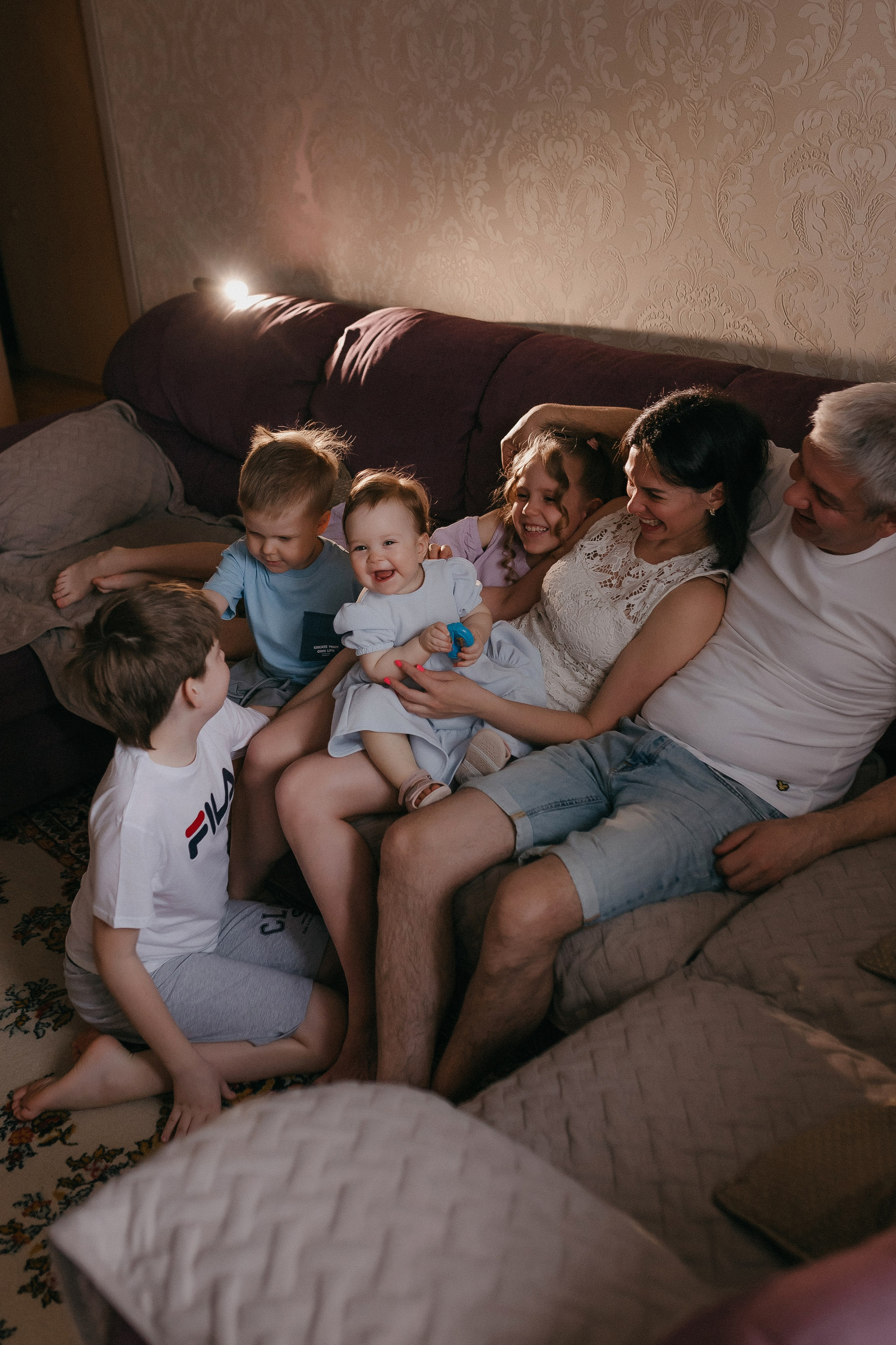 Вкусный завтрак. Семейный фотограф в Сургуте