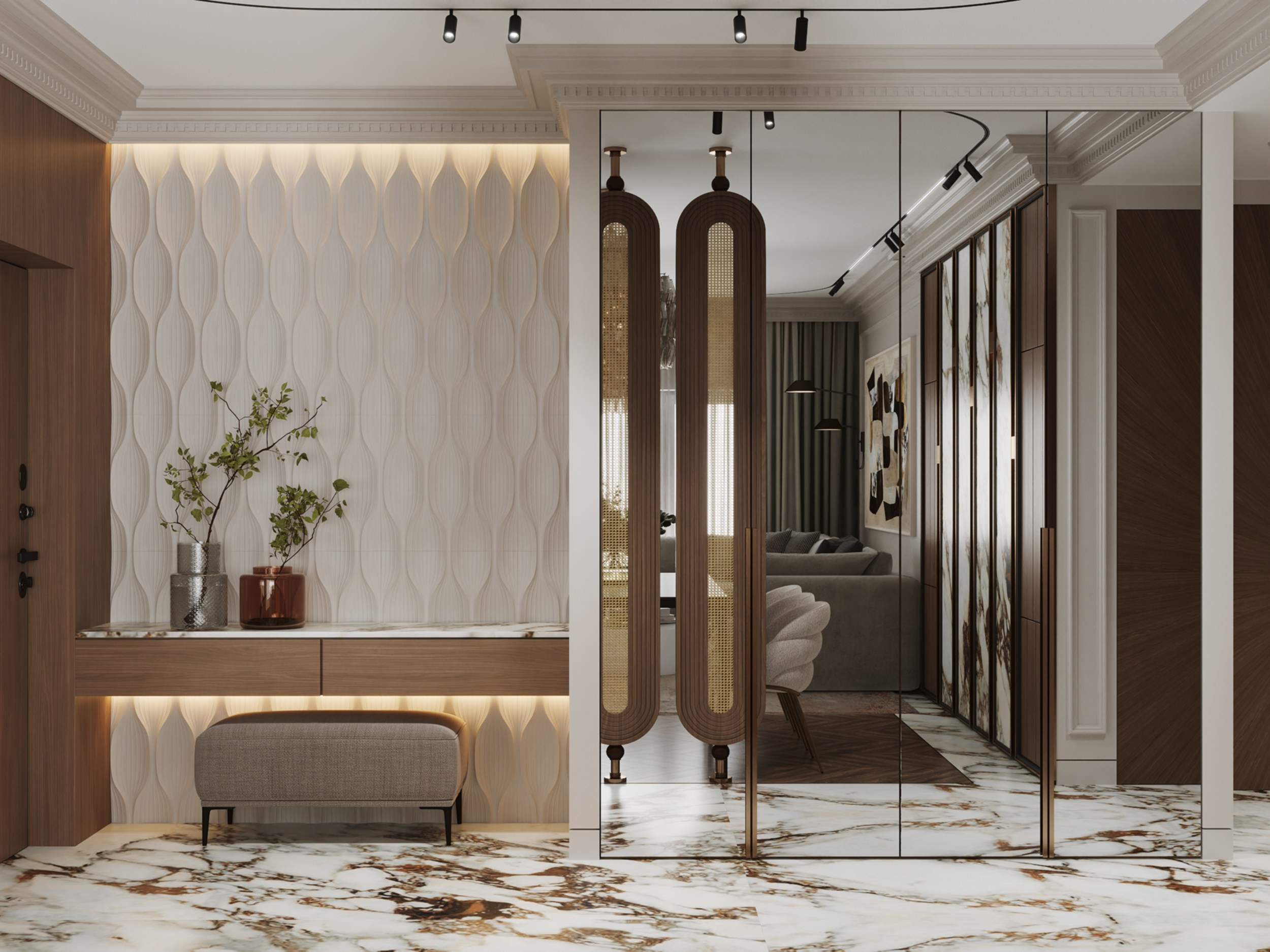 ЖК Сияние | 92.5 м² | 2025. 3D Визуализатор Великородная Виктория