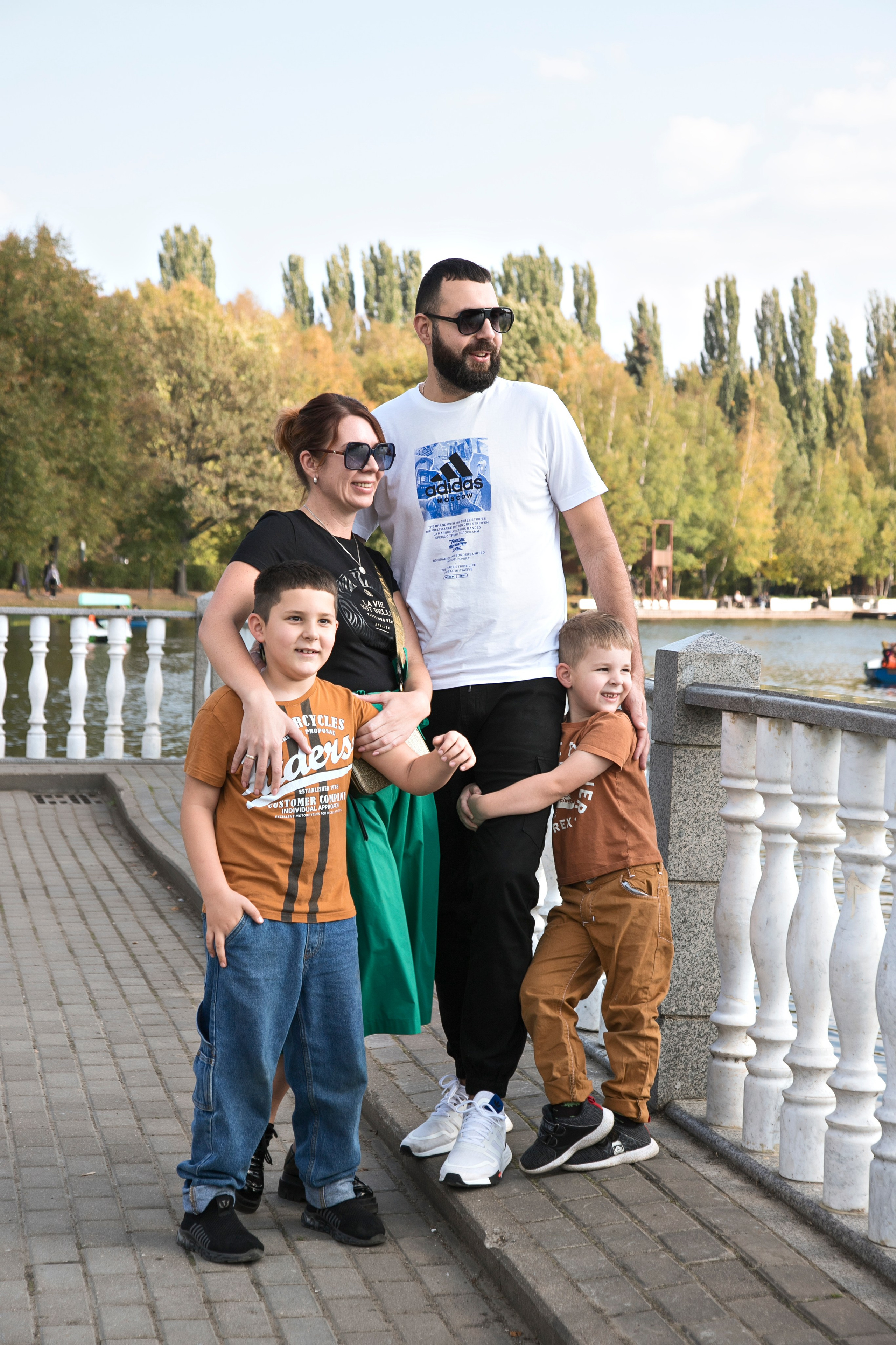 Семейная на улице. Профессиональный фотограф в Москве