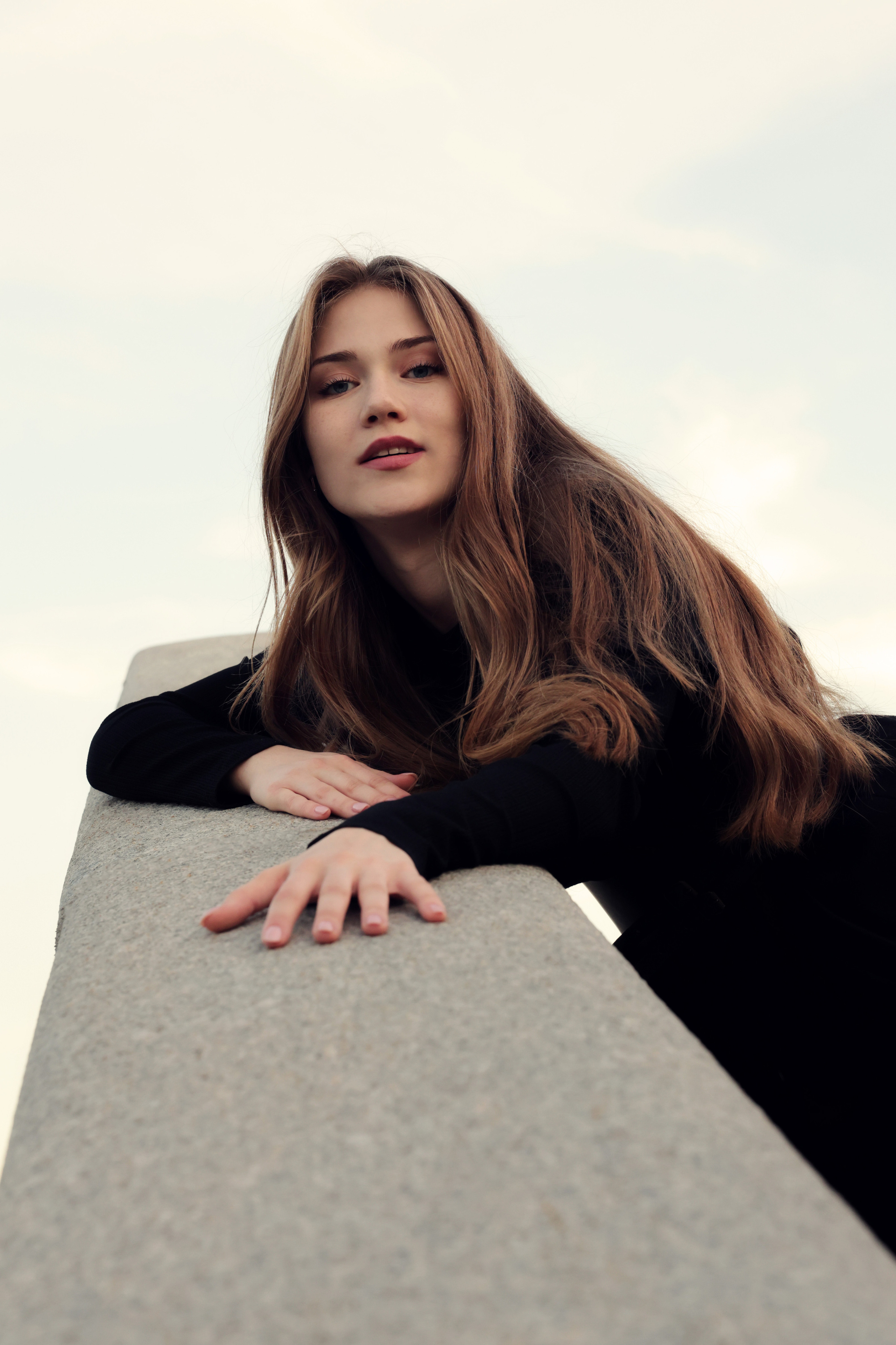 Photo shoot with Katya in Moscow against the backdrop of the Kremlin. Photographer in Moscow Ira Beinar