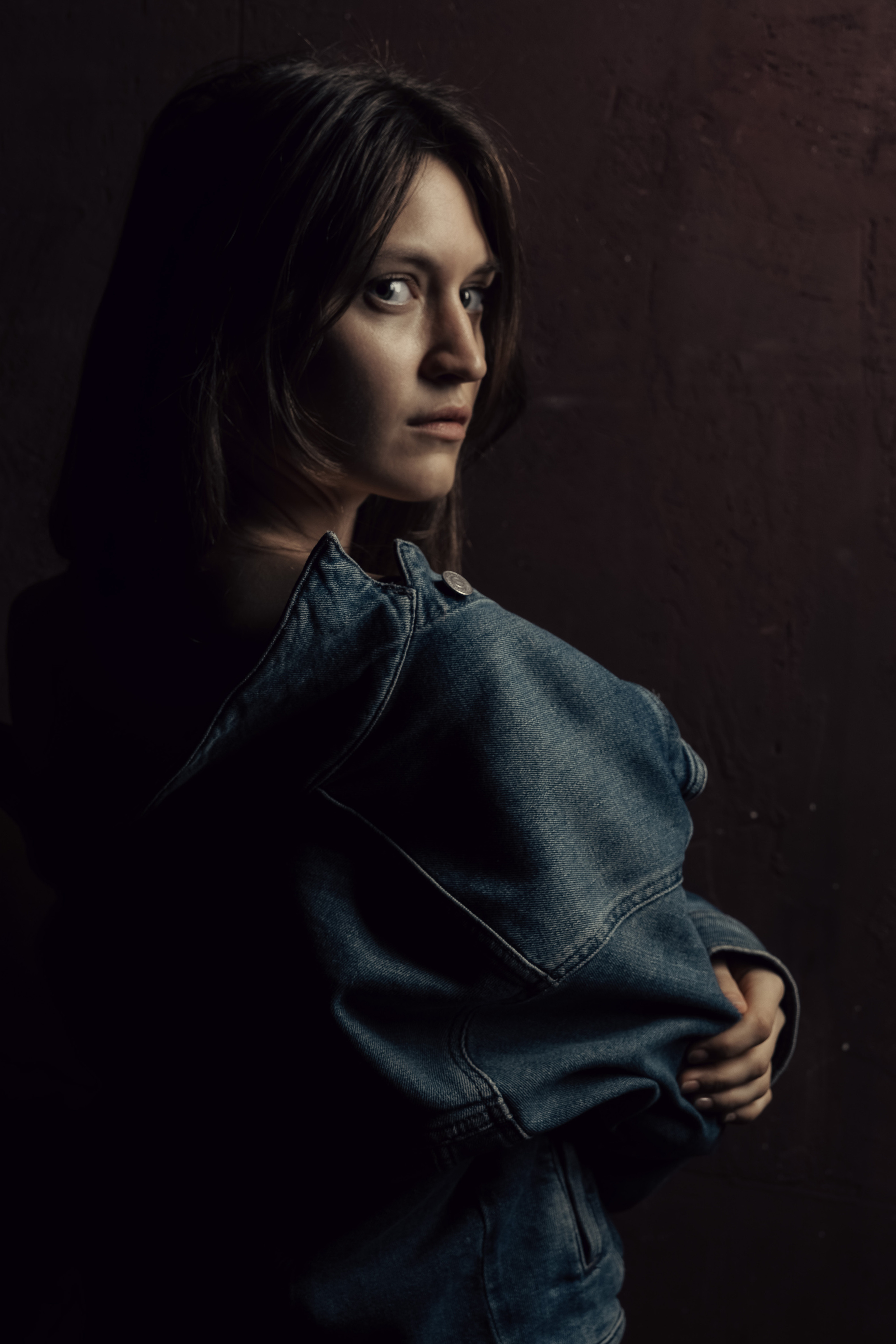 Photo shooting in the studio on Elektrozavodskaya for Jen and Valera. Photographer in Moscow Ira Beinar