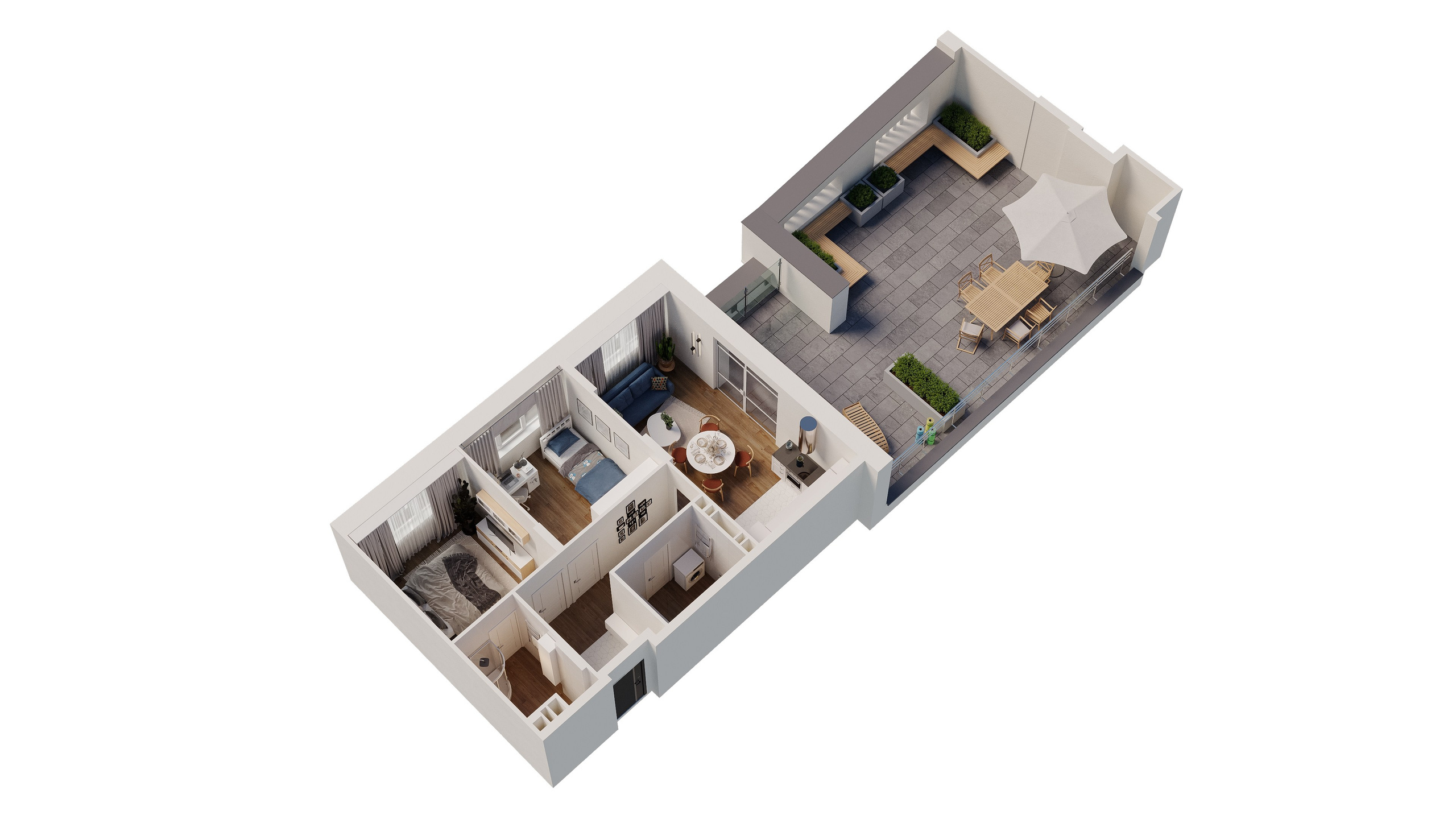 3D планировки. 3D визуализация интерьера и архитектурной среды